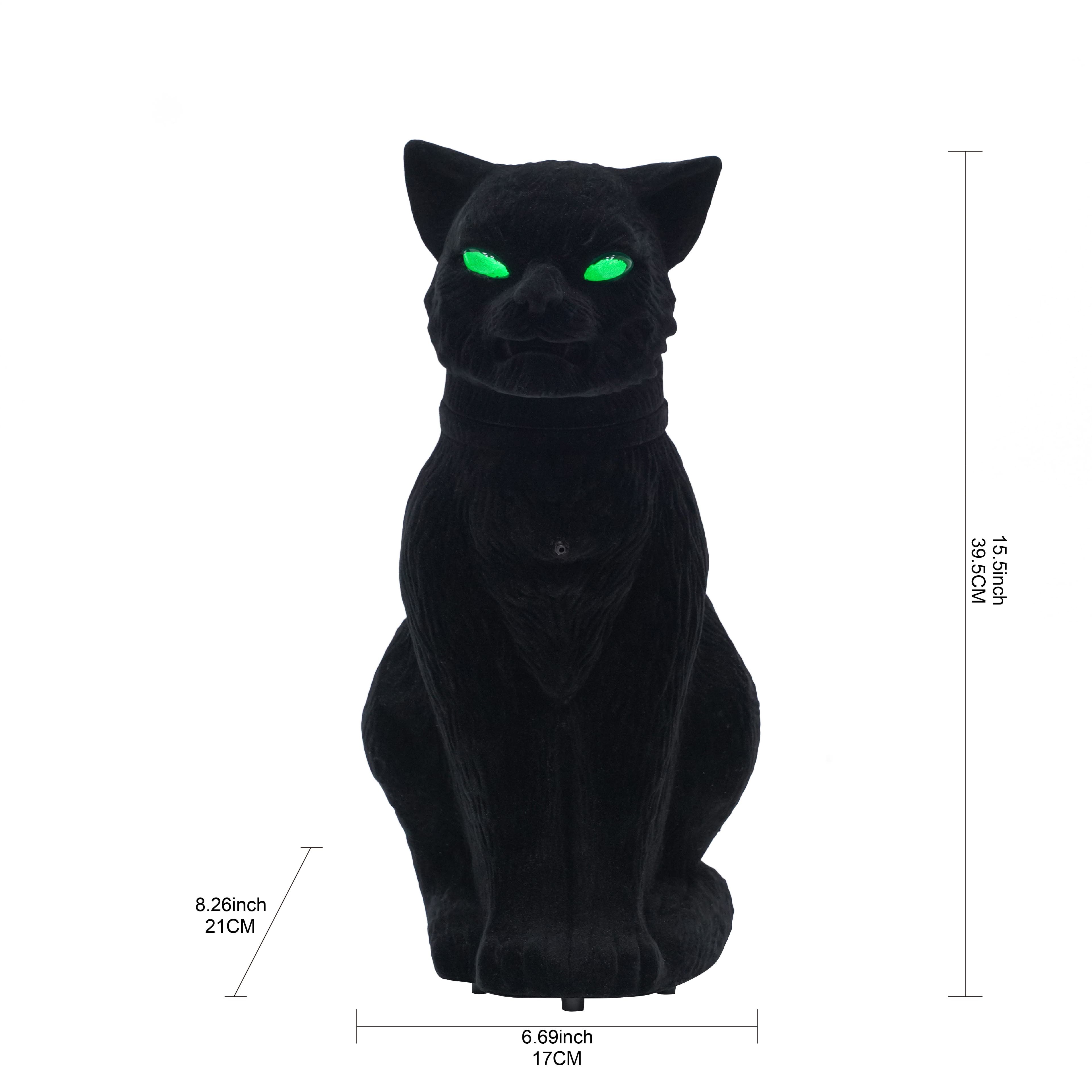 16&#x22; Animated Flocked Cat by Ashland&#xAE;