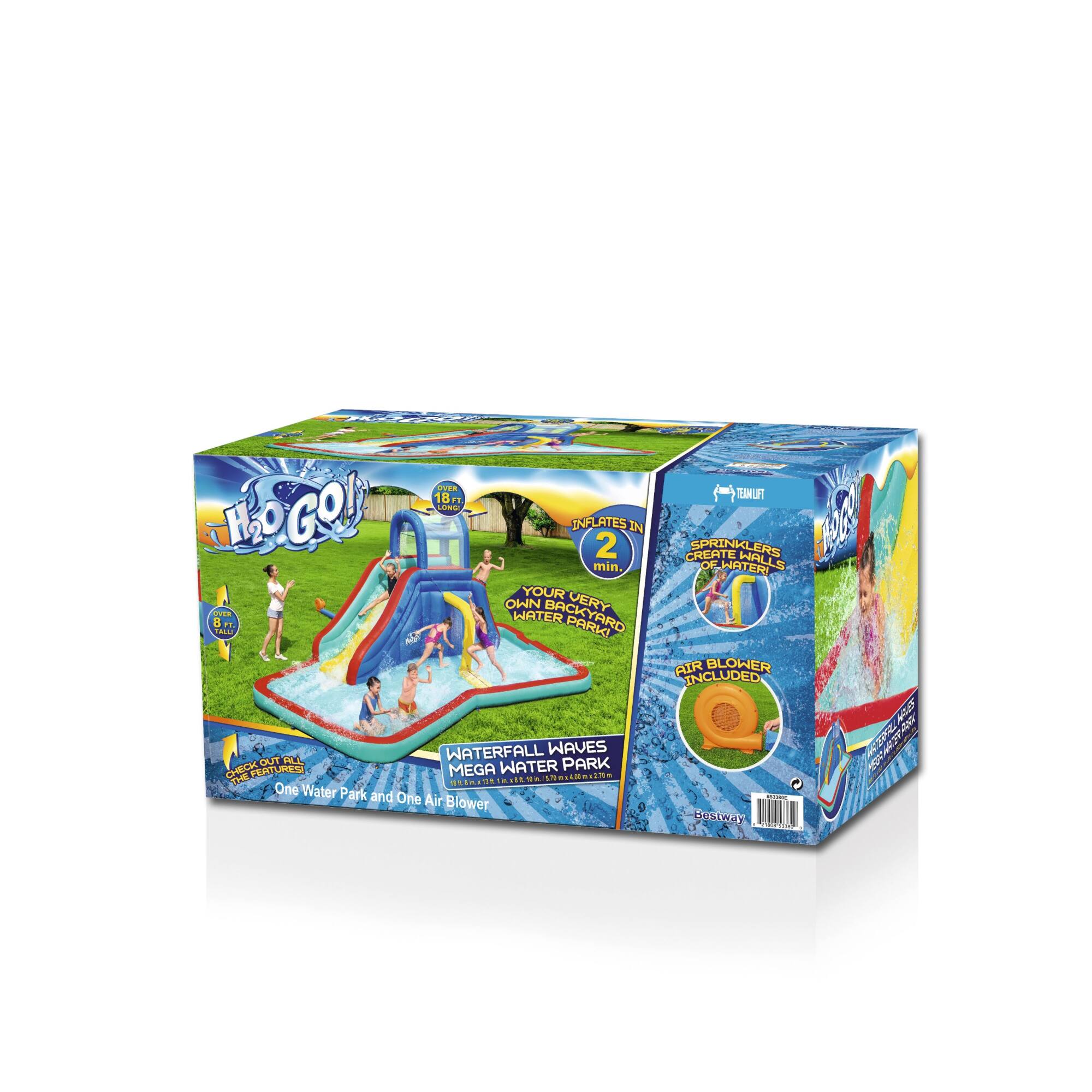 Bestway® H2OGO!® Waterfall Waves Mega Kids Inflatable Water Park