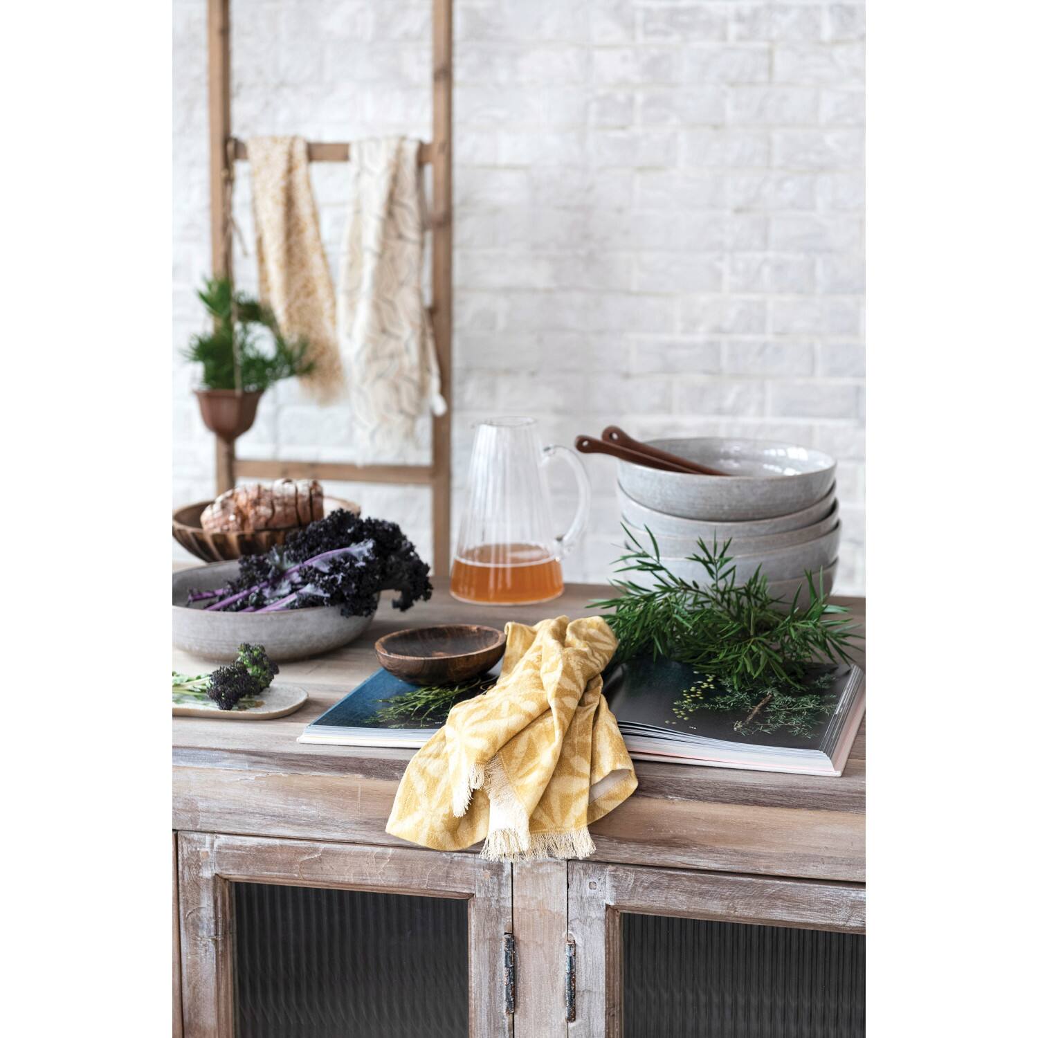 Hello Honey&#xAE; 60oz. Clear Ribbed Glass Pitcher