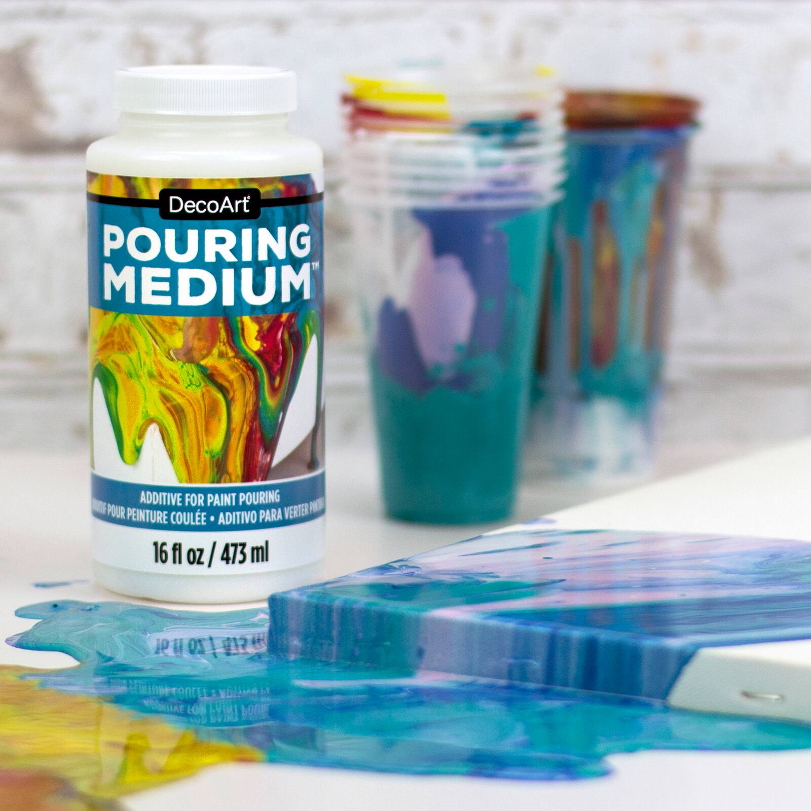 9 Pack: DecoArt&#xAE; Pouring Medium&#x2122;