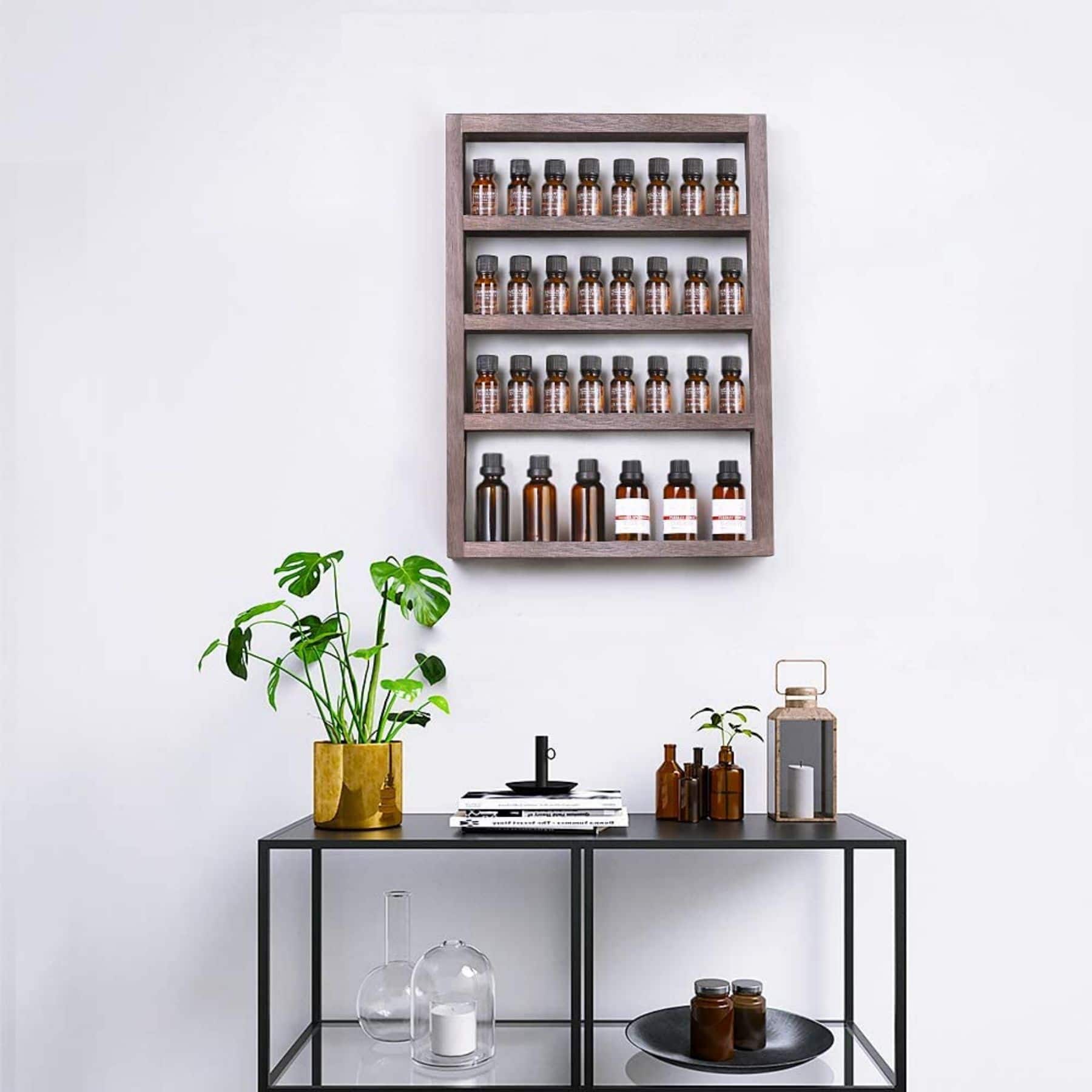 Essential Oil Storage Wall Display Rack
