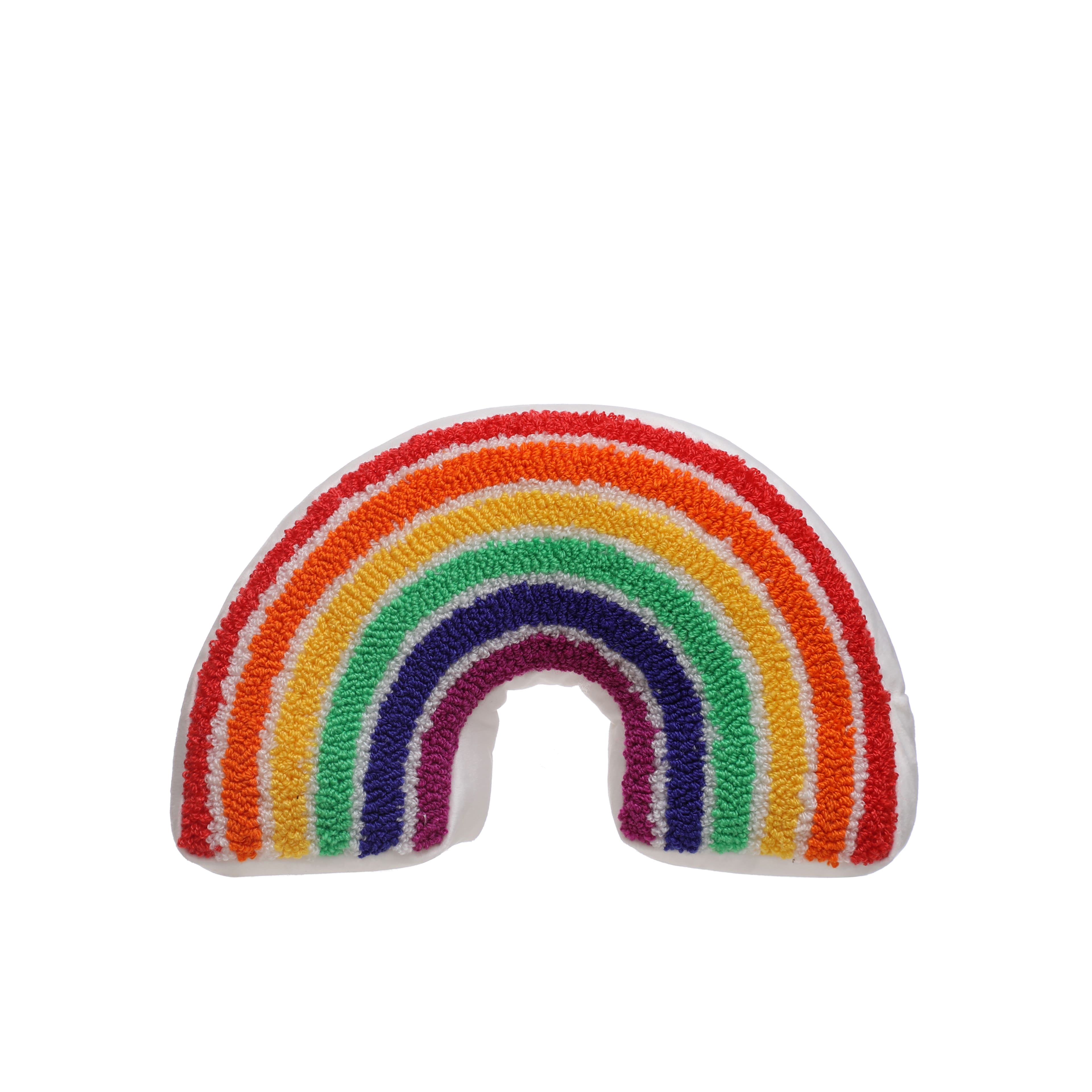 13&#x22; x 8&#x22; Rainbow Throw Pillow by Celebrate It&#x2122;