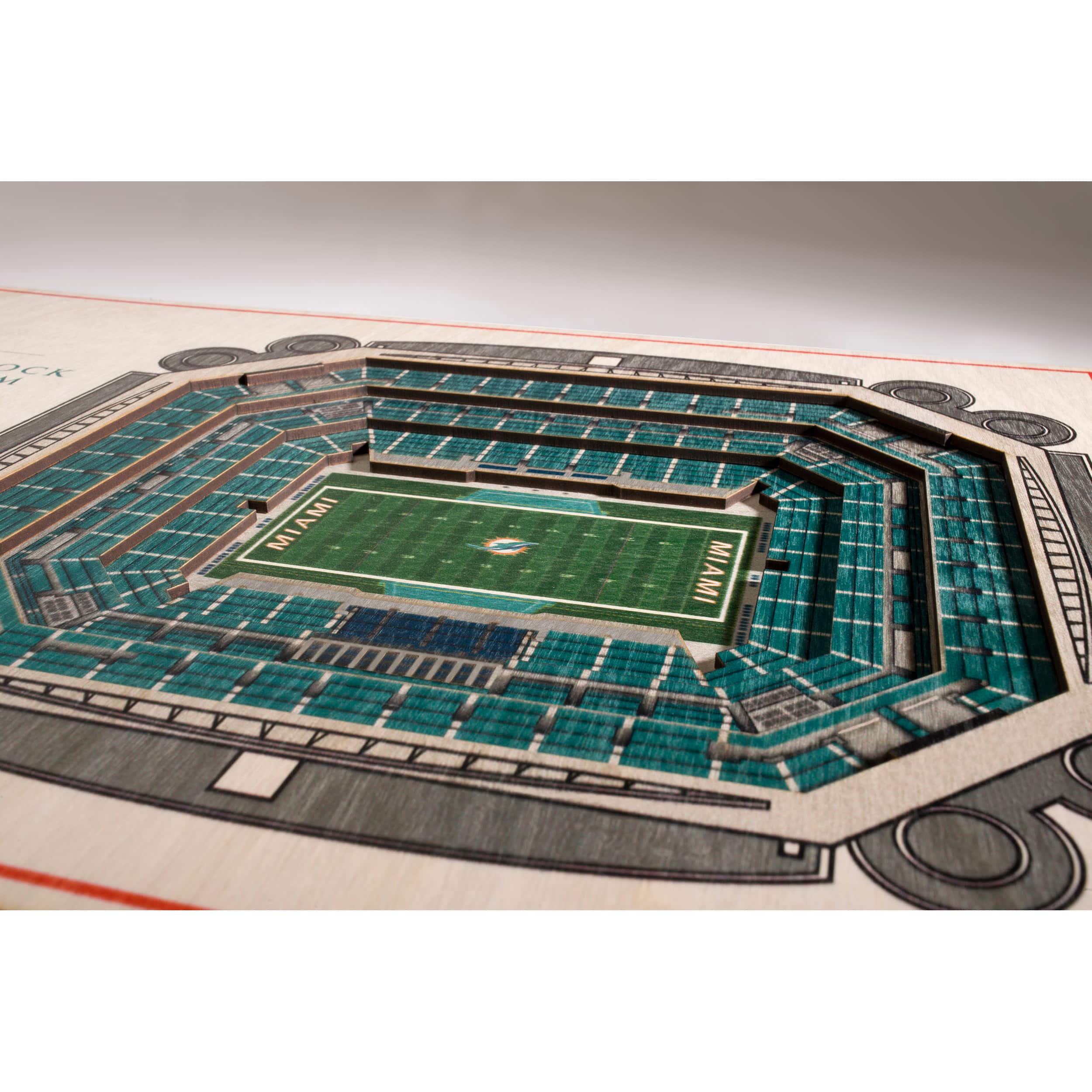 NFL 5-Layer StadiumView Wall Art