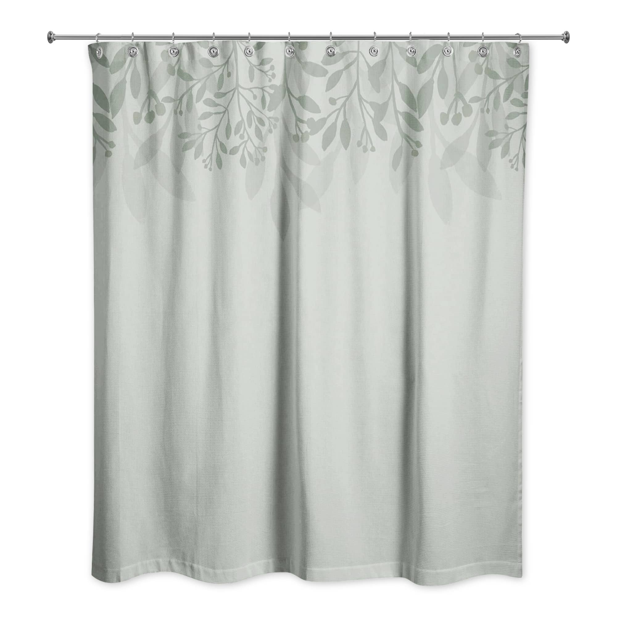 Floral Banner Shower Curtain, 71" x 74"