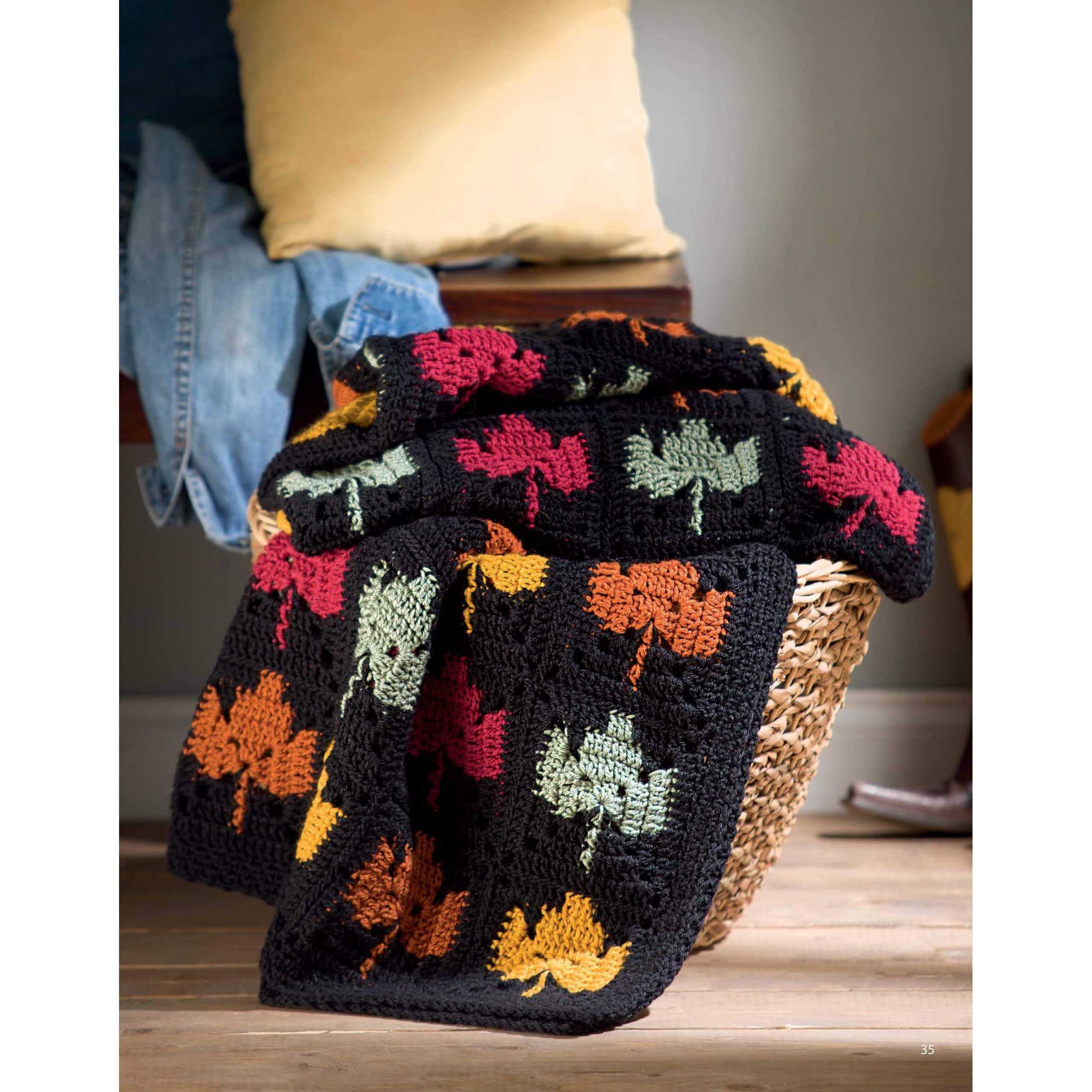 Leisure Arts® A Year Of Afghans No.17 Crochet Book