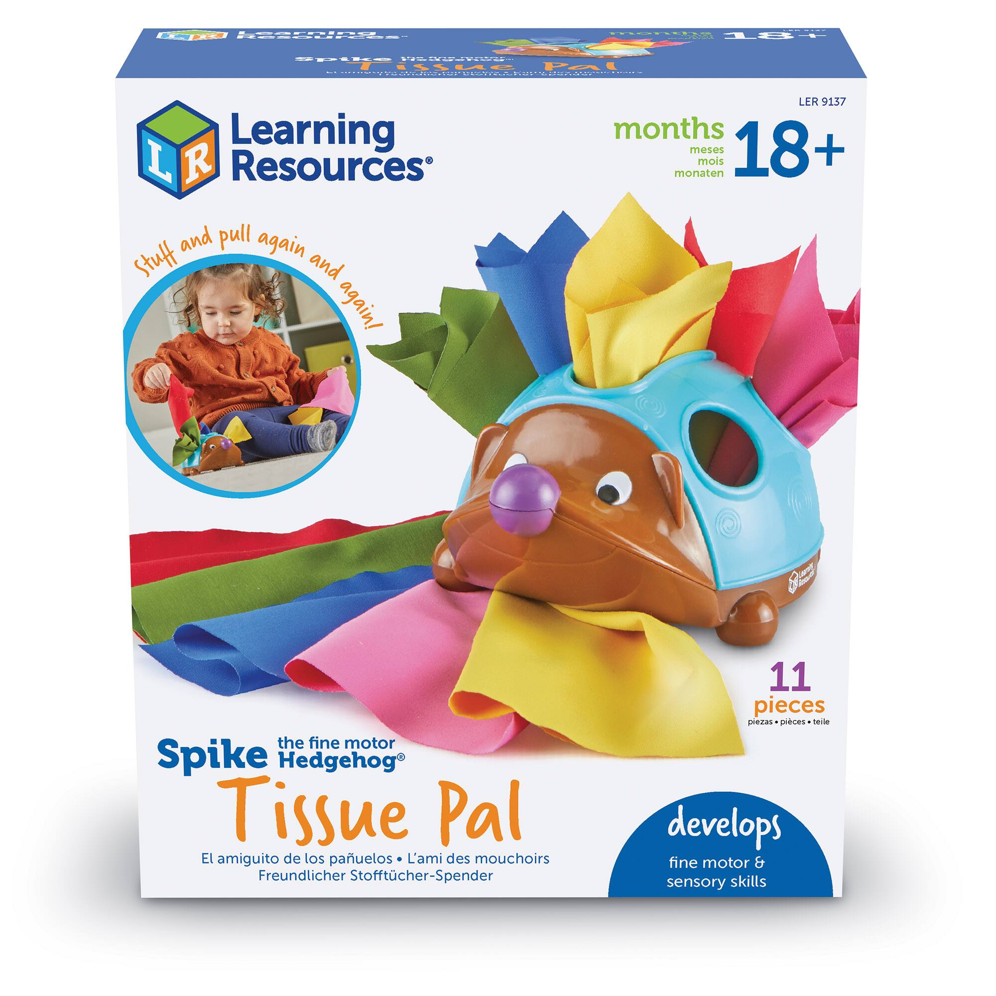 Learning Resources Spike the Fine Motor Hedgehog Tissue Time