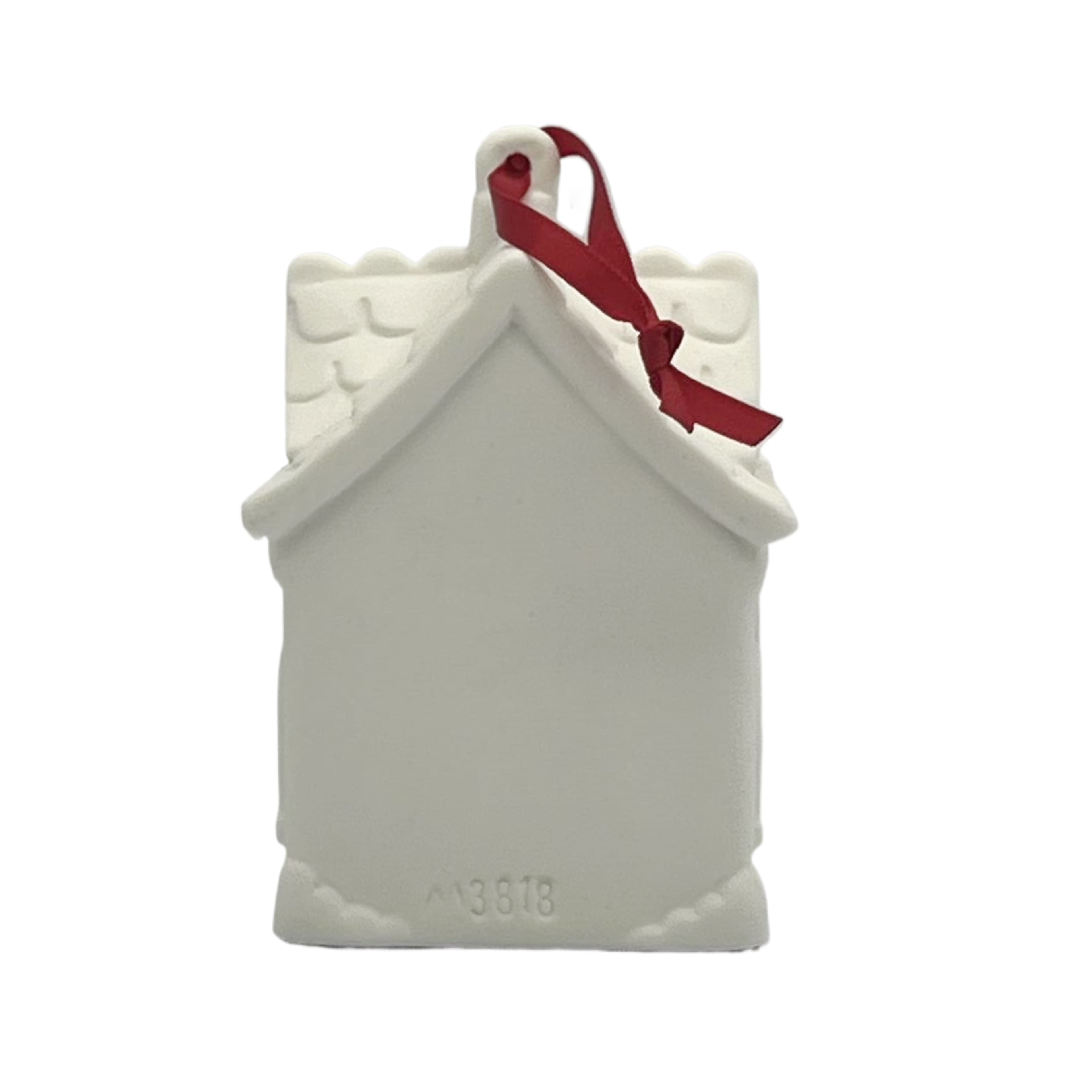 4&#x22; DIY LED Ceramic Gingerbread House Ornament by Make Market&#xAE;