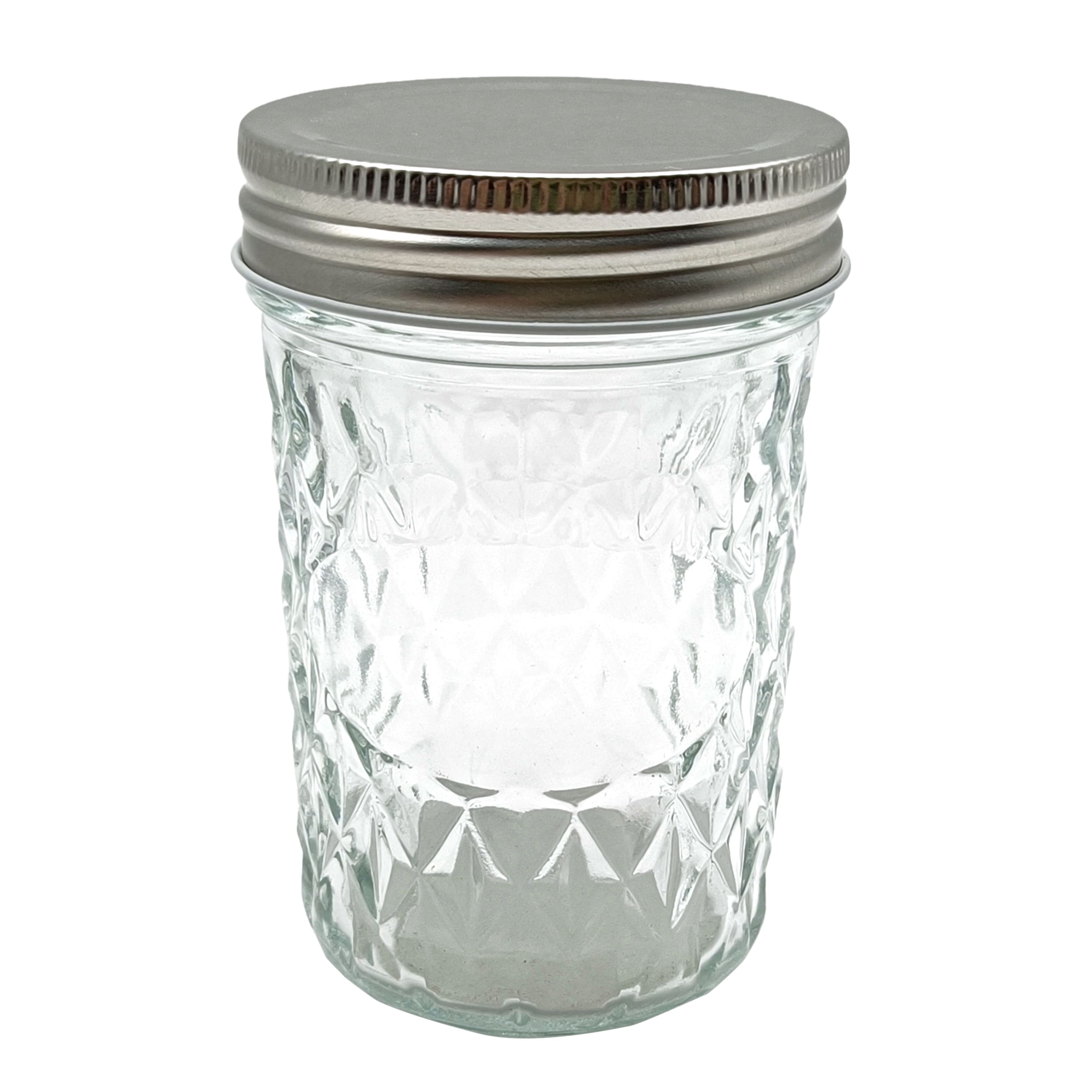 8 oz Mason Glass Jars 12 Count