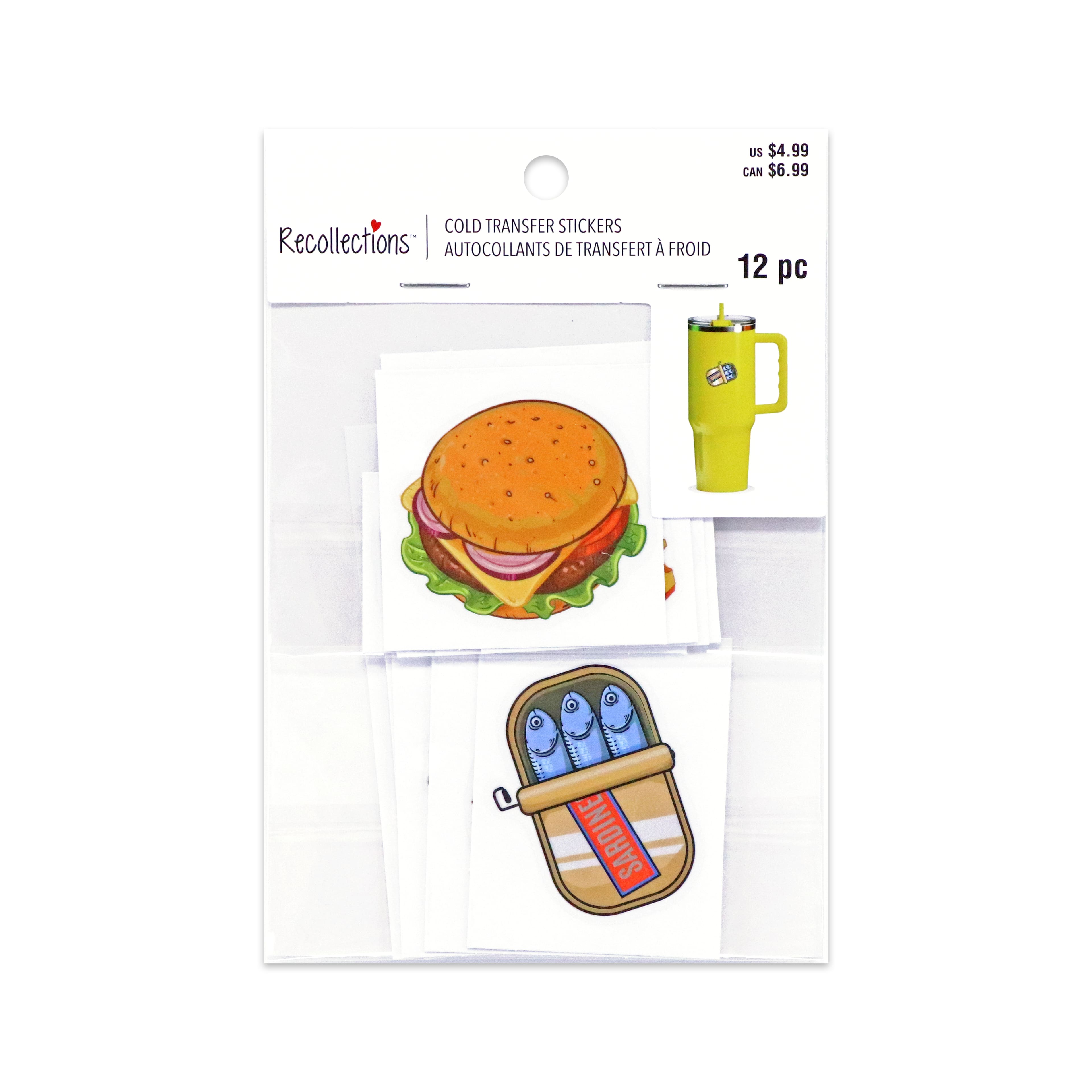 Foodie Cold Transfer Stickers by Recollections&#x2122;