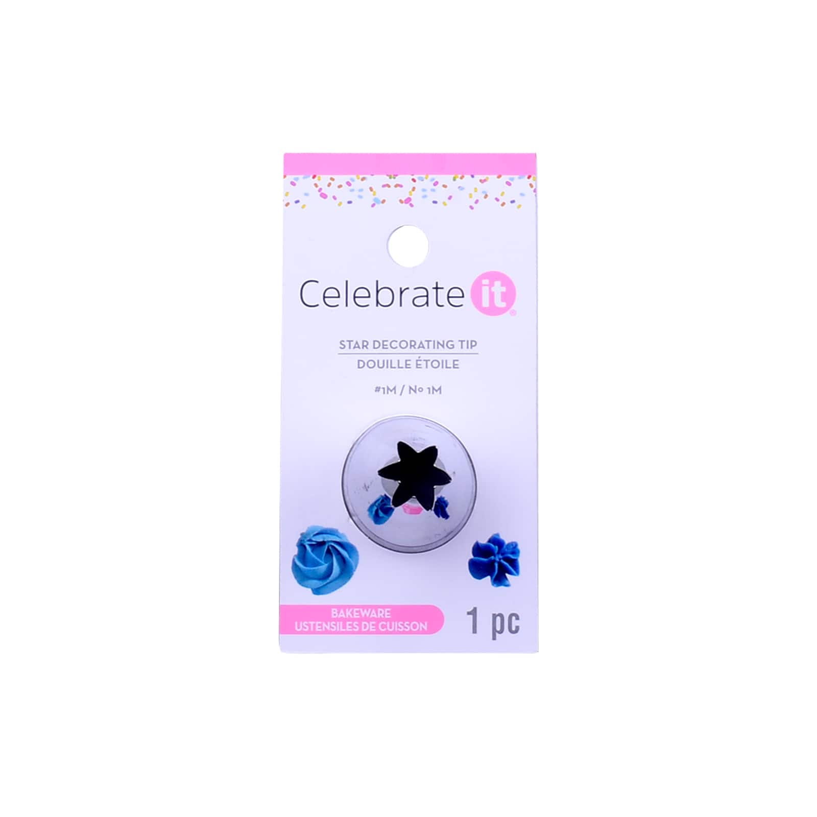 1M Open Star Decorating Tip by Celebrate It&#x2122;
