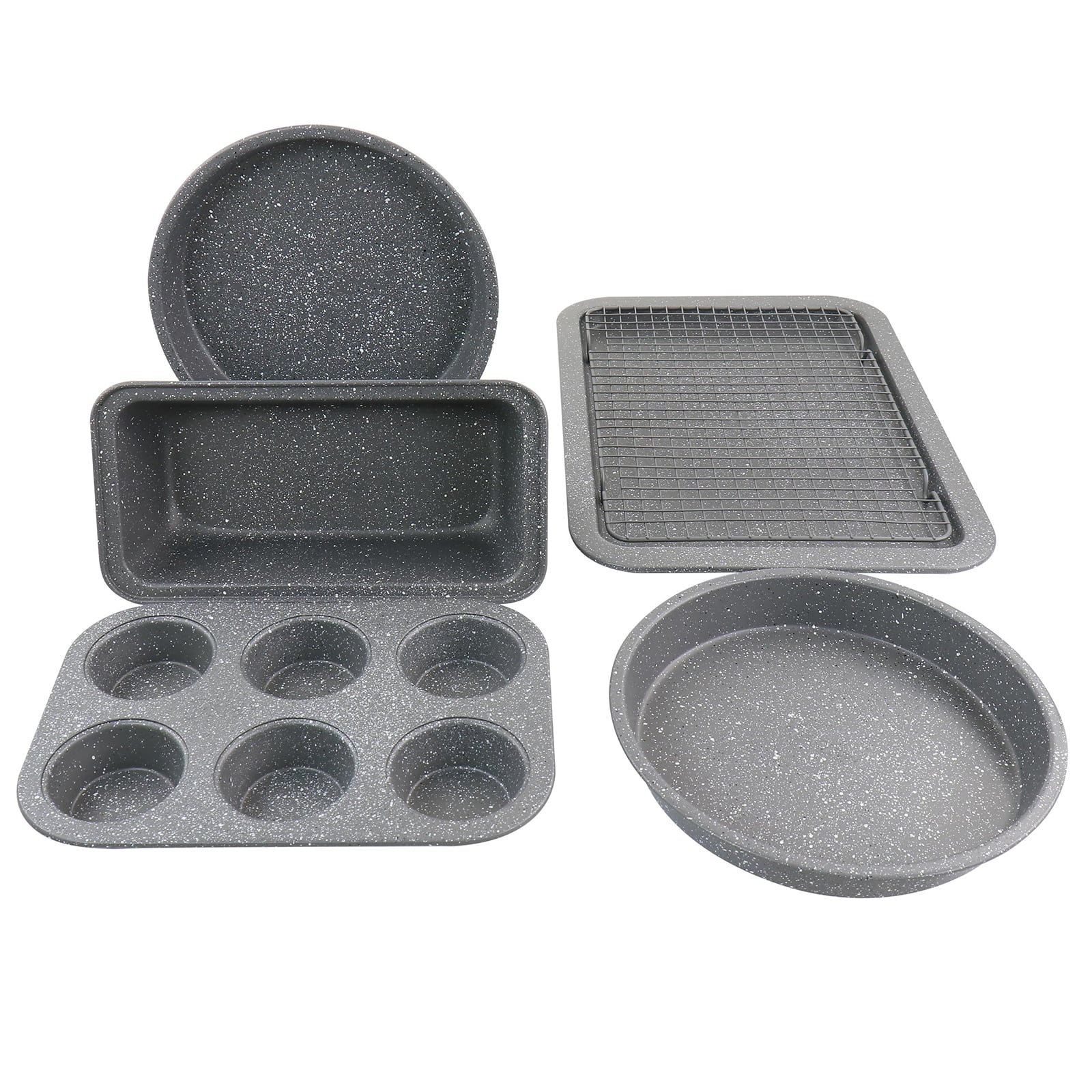 Gibson Love-to-Bake 5 Piece Xylan Nonstick Carbon Steel Bakeware Set - On  Sale - Bed Bath & Beyond - 33643204