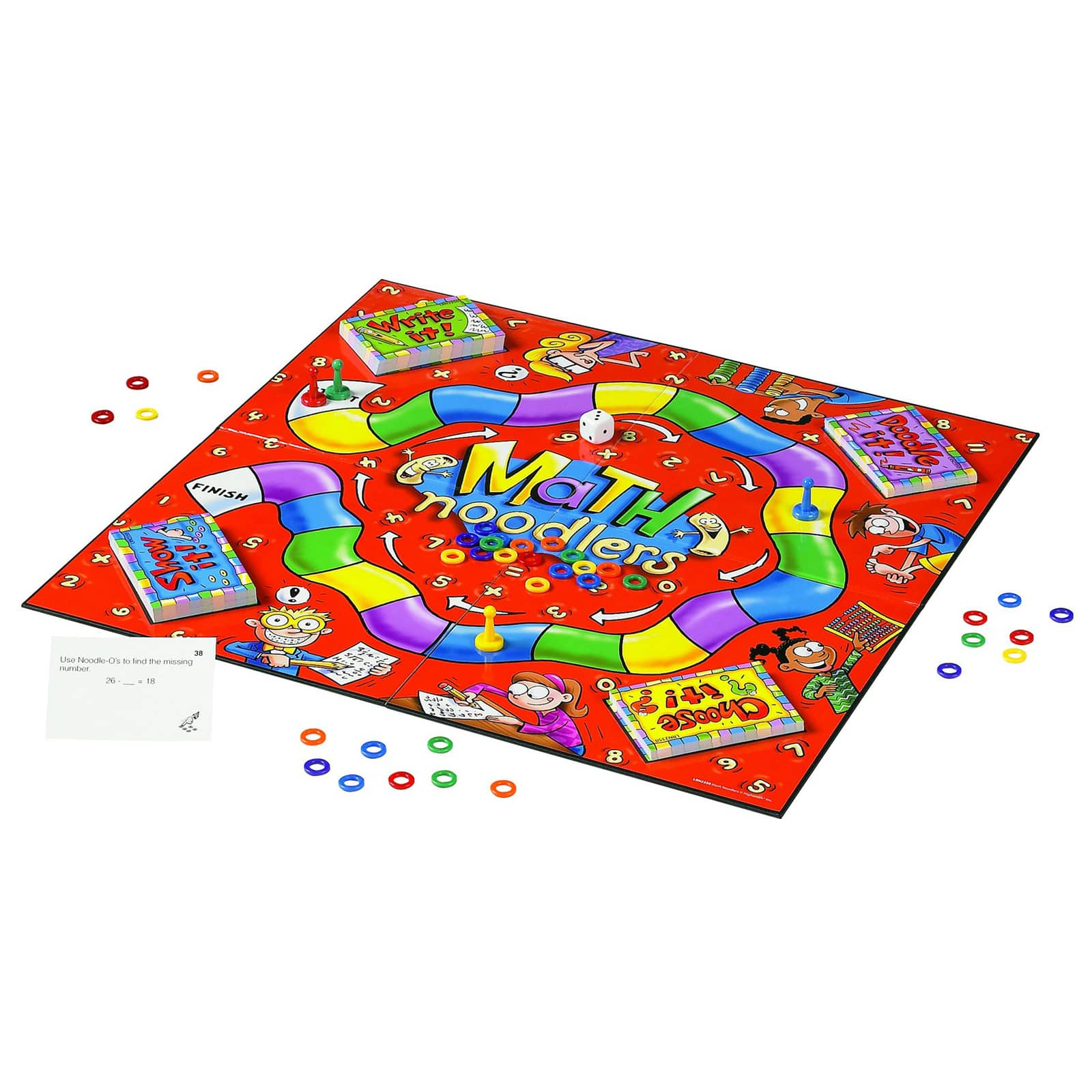 Math Noodlers Game, Grades 2-3