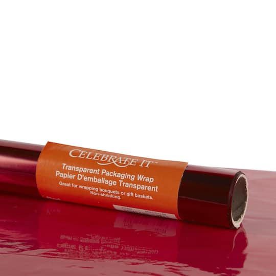 Transparent Packaging Wrap by Celebrate It™ | Wrapping Paper | Michaels