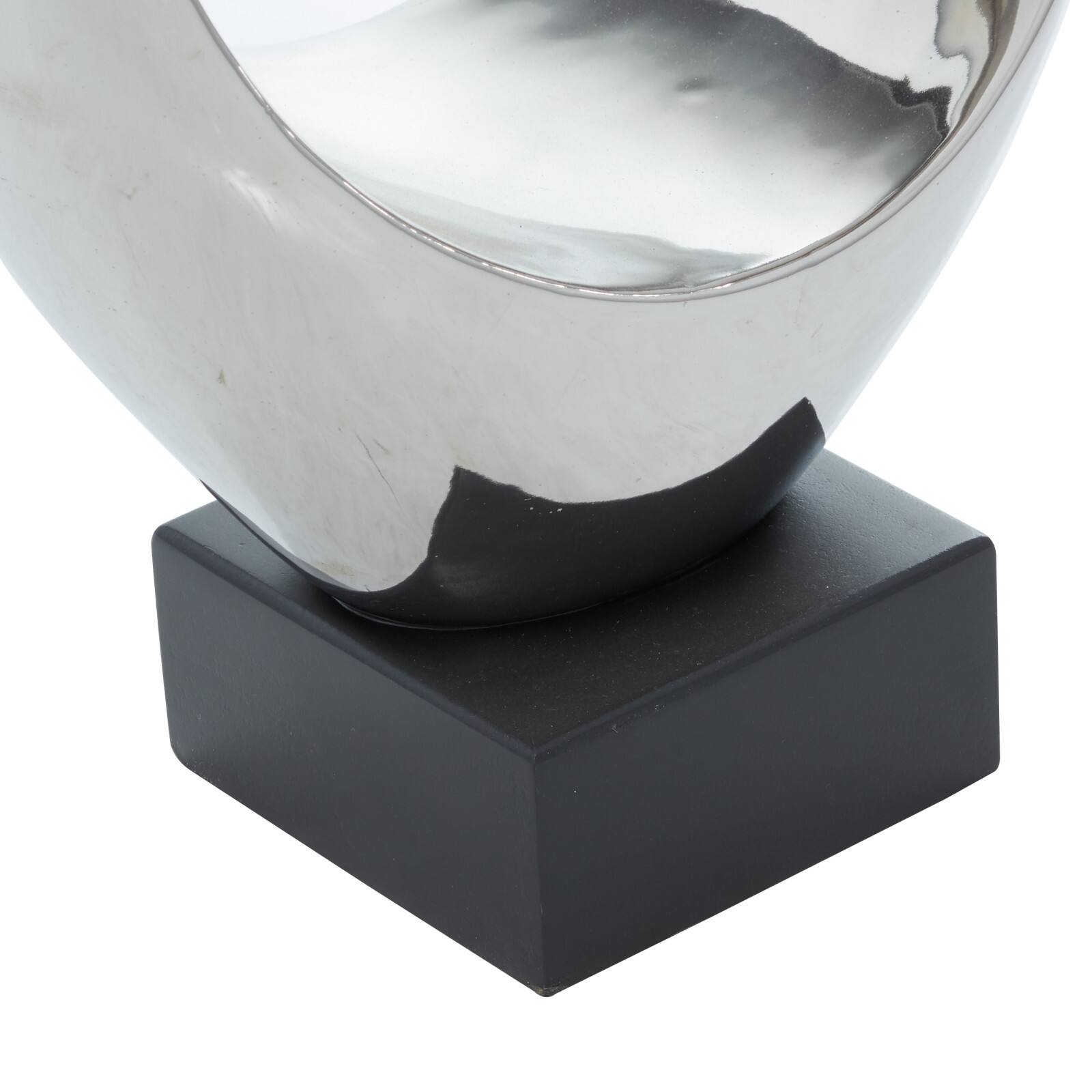 14&#x22; Porcelain Modern Abstract Sculpture