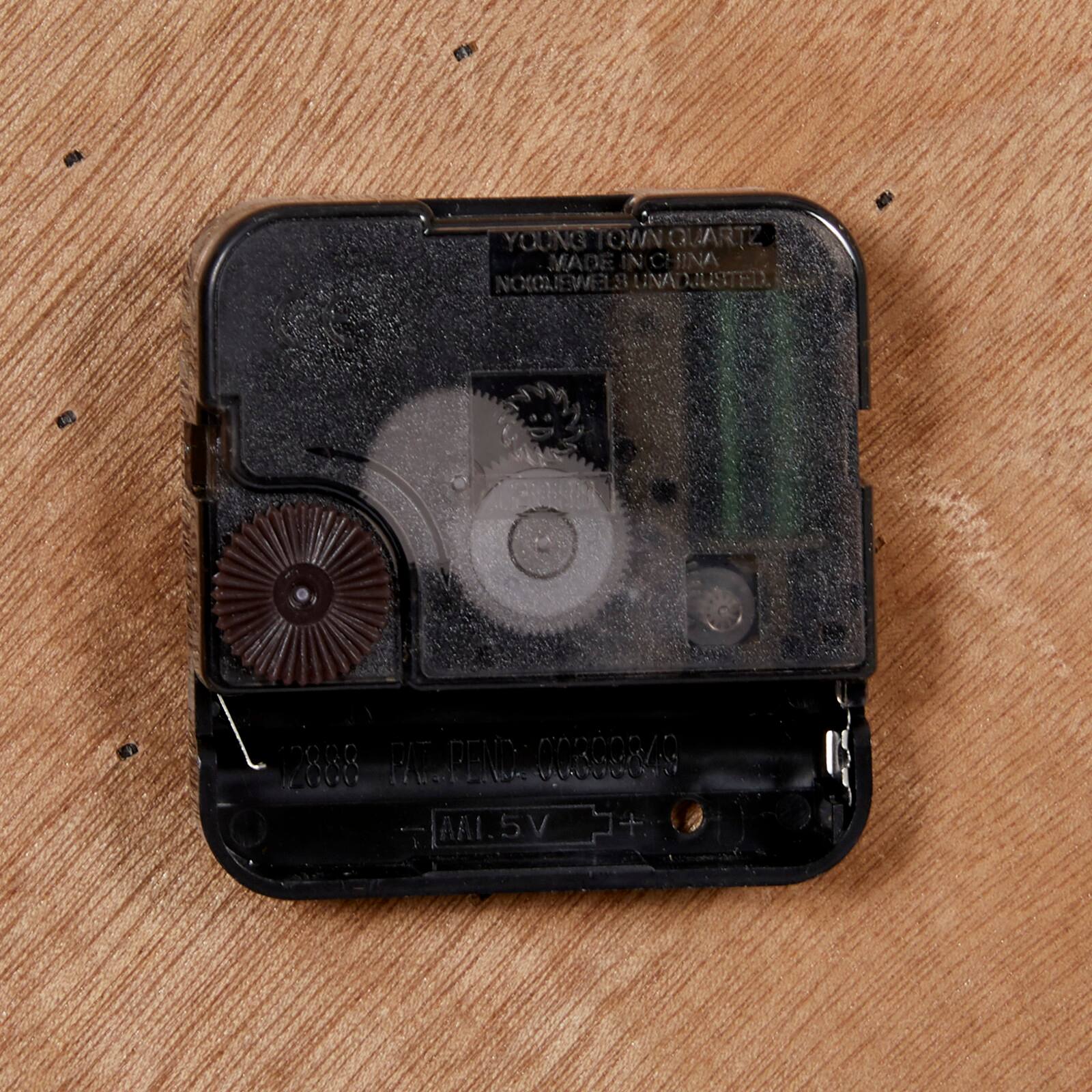 30" Gray Wood Farmhouse Wall Clock