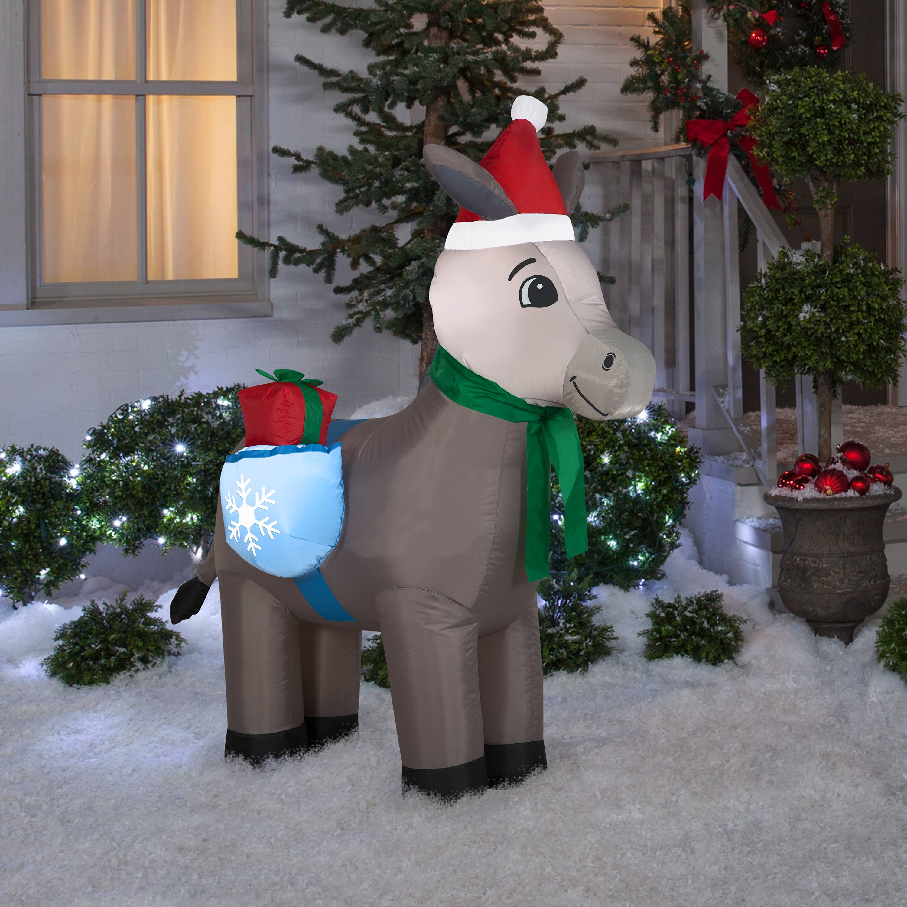5ft. Airblown Inflatable Donkey