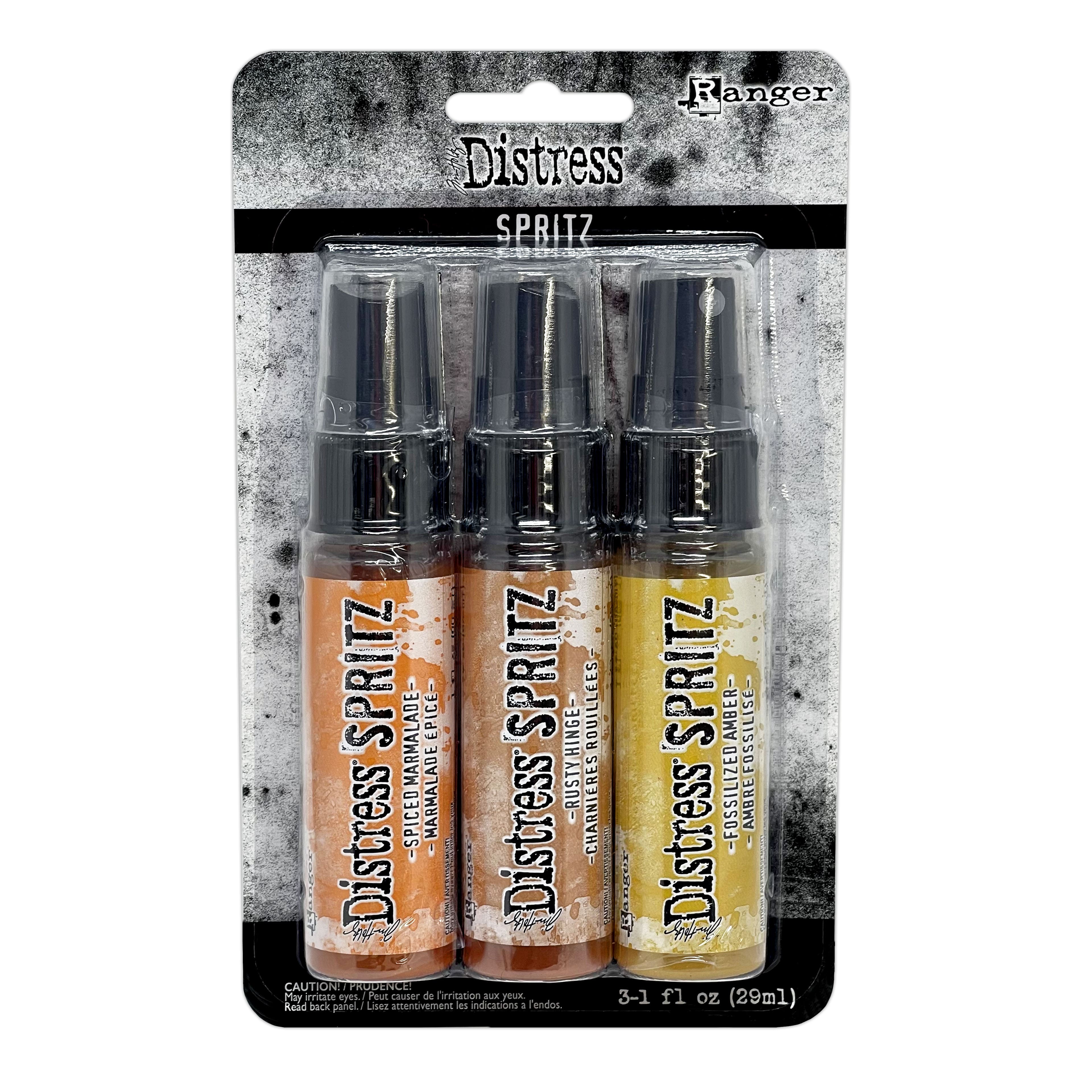 Tim Holtz&#xAE; Distress&#xAE; Spritz Orange &#x26; Yellow Pigment Spray Set
