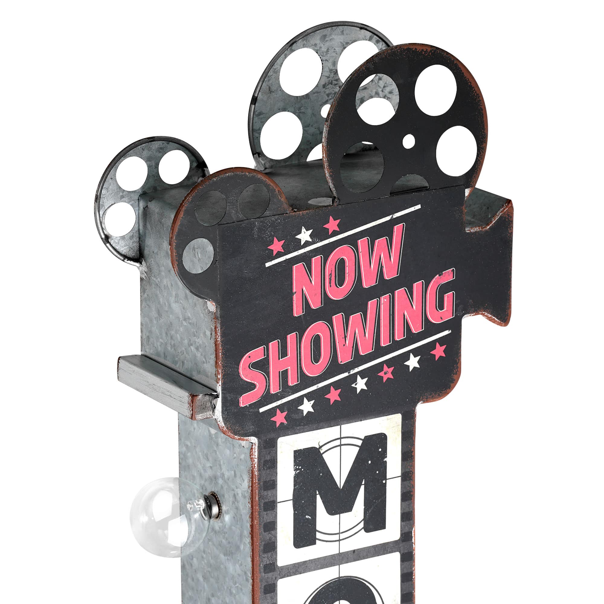 American Art Decor 25" Metal LED Movie Marquee Sign
