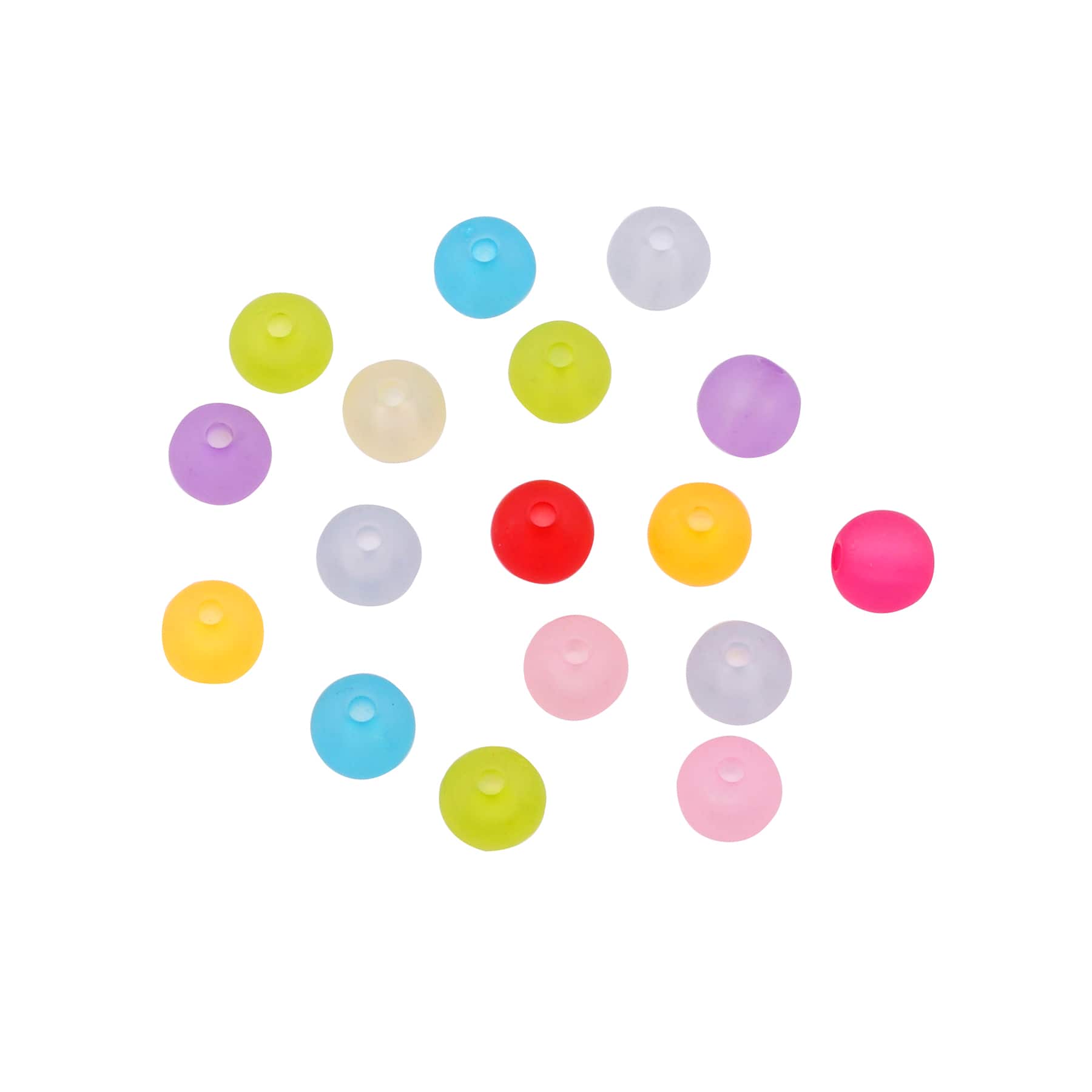 12 Pack: Multicolor Round Beads, 8mm by Bead Landing™