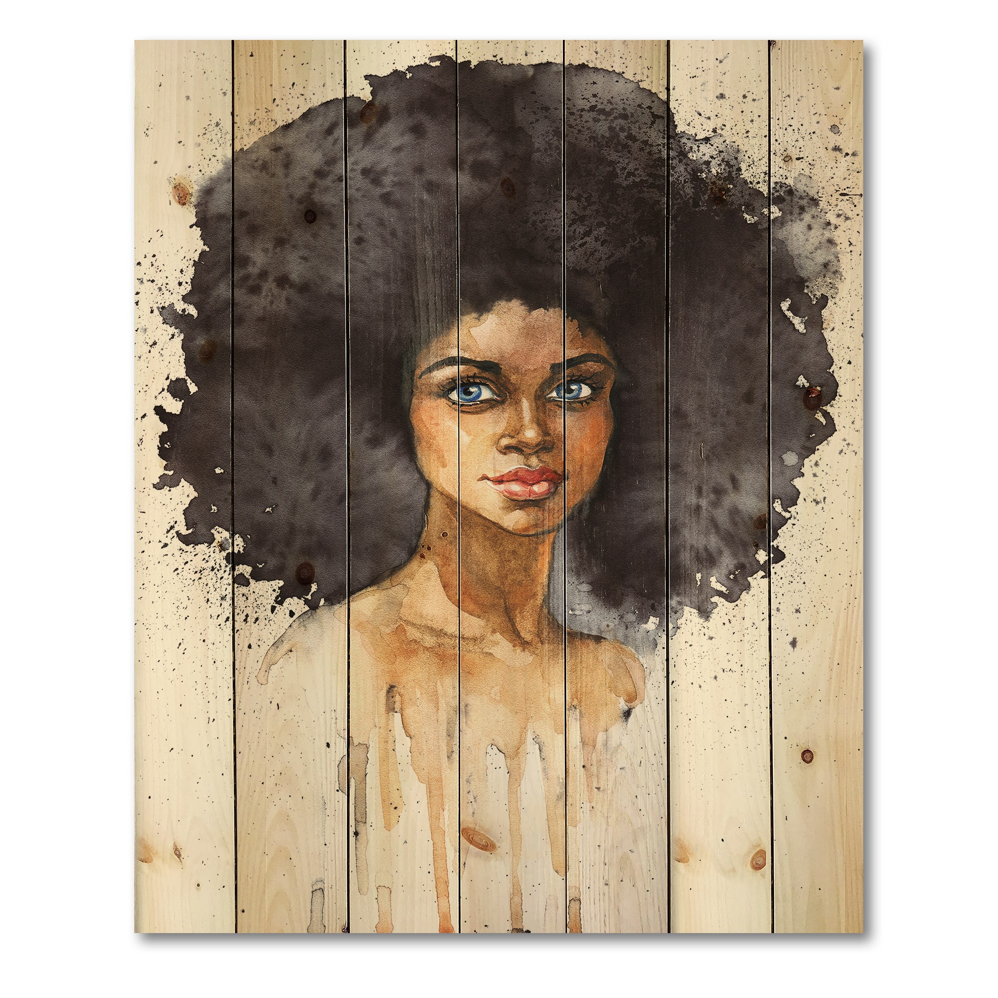 Designart - Portrait of African American Woman X