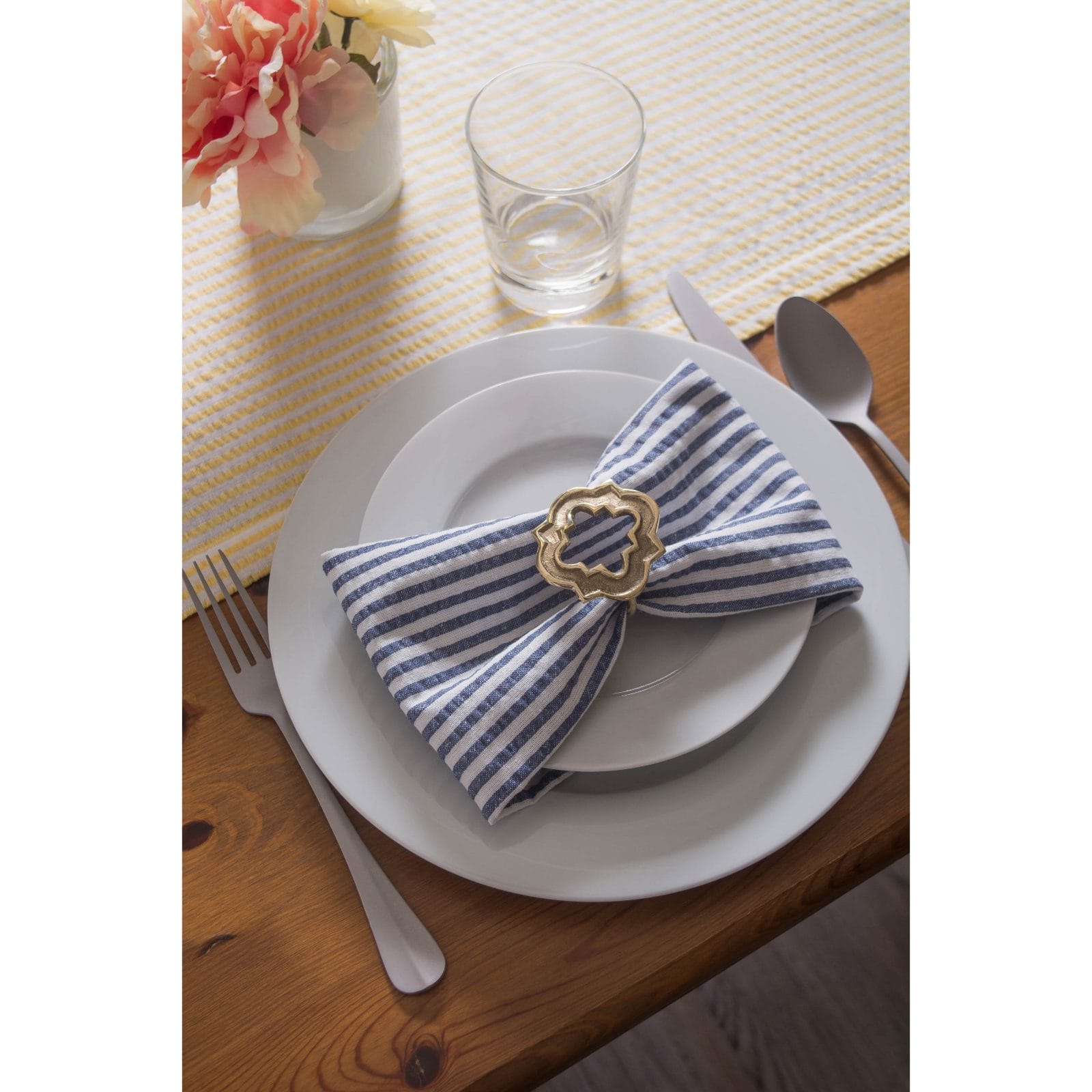 DII® French Blue Seersucker Napkin, 6ct.