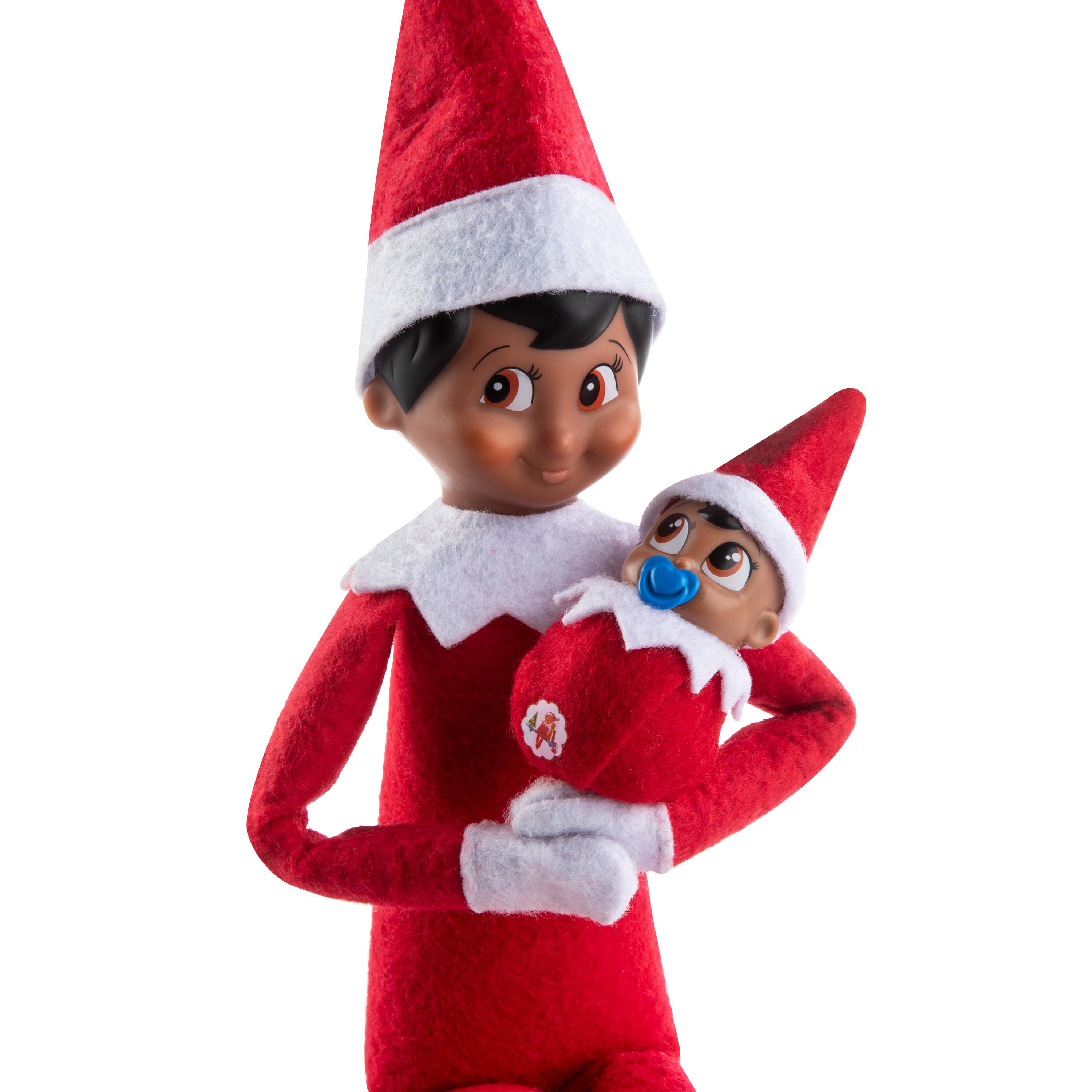 The Elf on the Shelf&#xAE; Frost Pips&#x2122; Mini Blooms Brown Eyed Boy Elf Baby