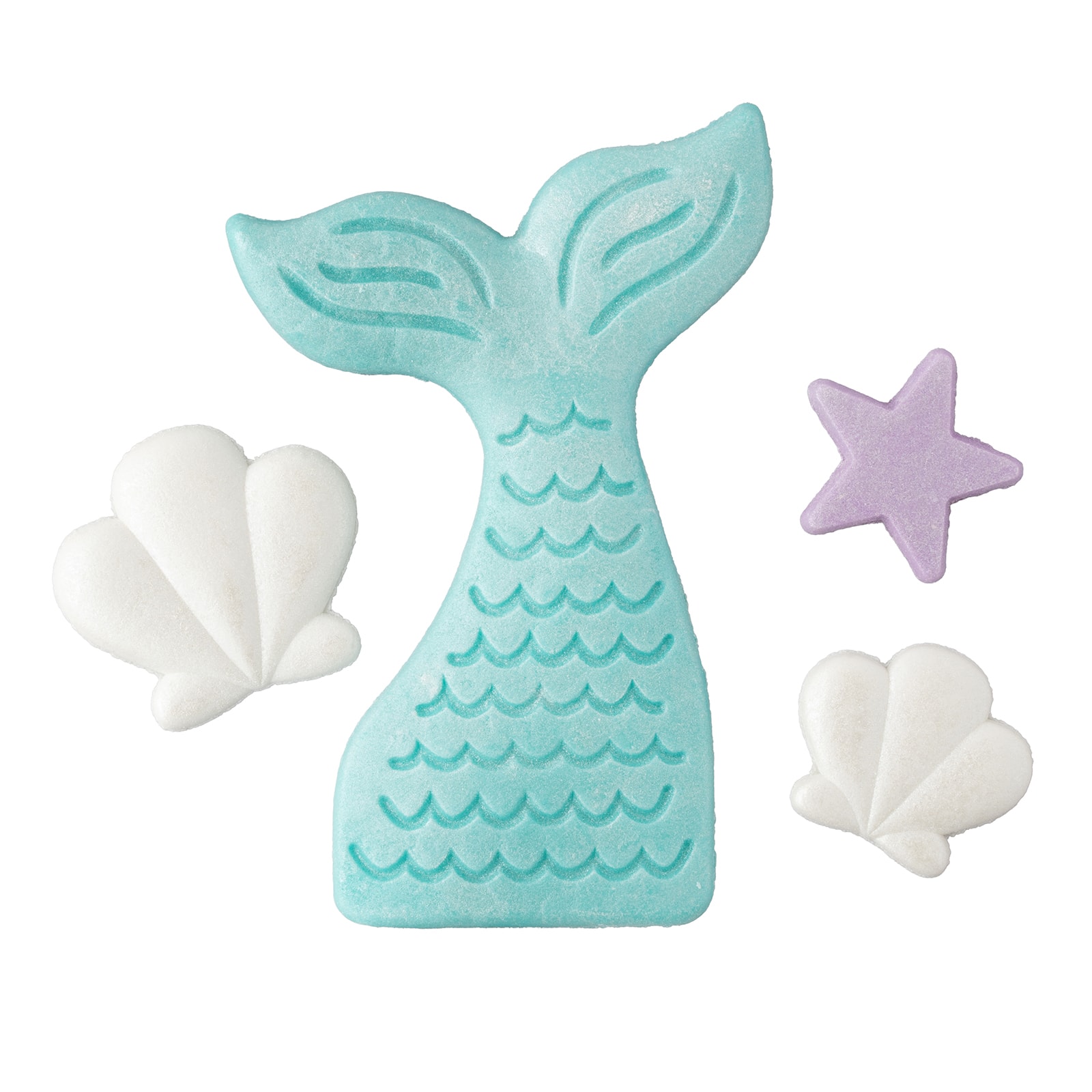 Trousse de d&#xE9;corations comestibles pour g&#xE2;teaux &#xE0; th&#xE8;me de sir&#xE8;ne Sweet Tooth Fairy