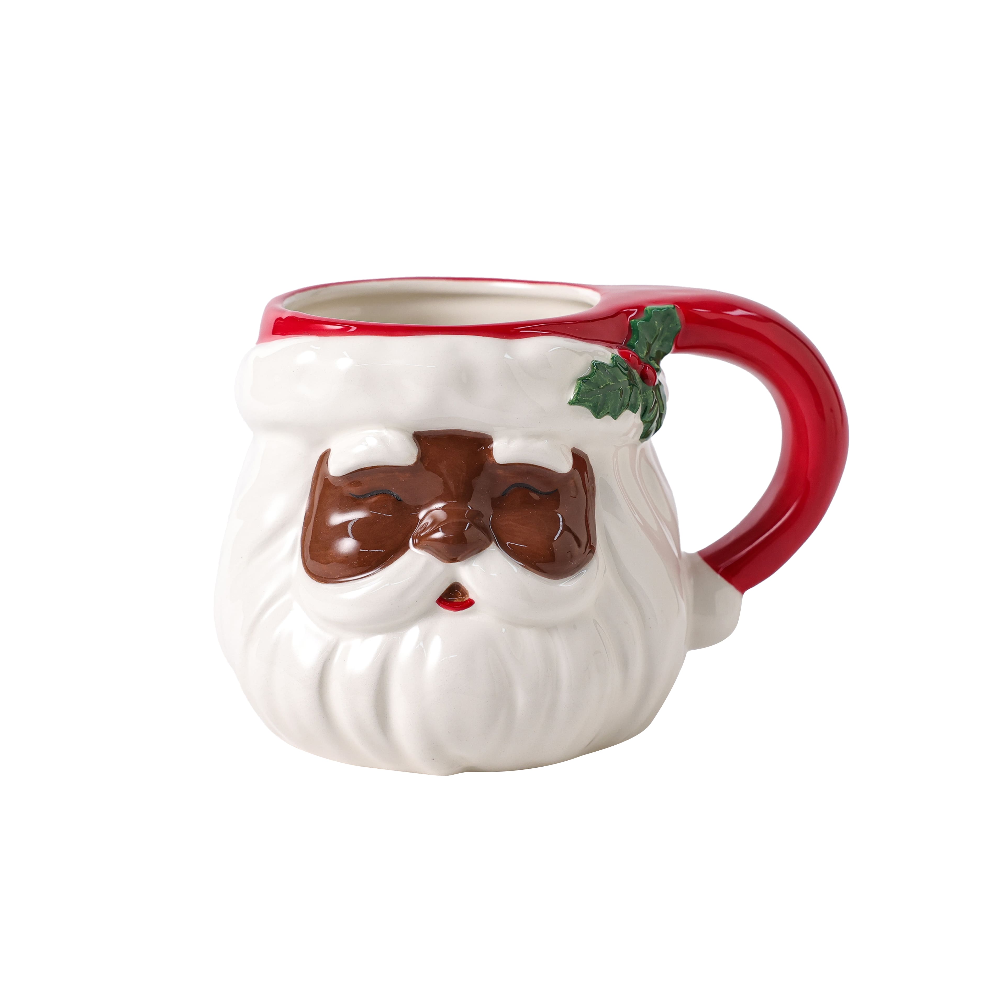 Tasse &#xE0; th&#xE8;me de p&#xE8;re No&#xEB;l heureux de 443,6&#xA0;ml d&#x2019;Ashland