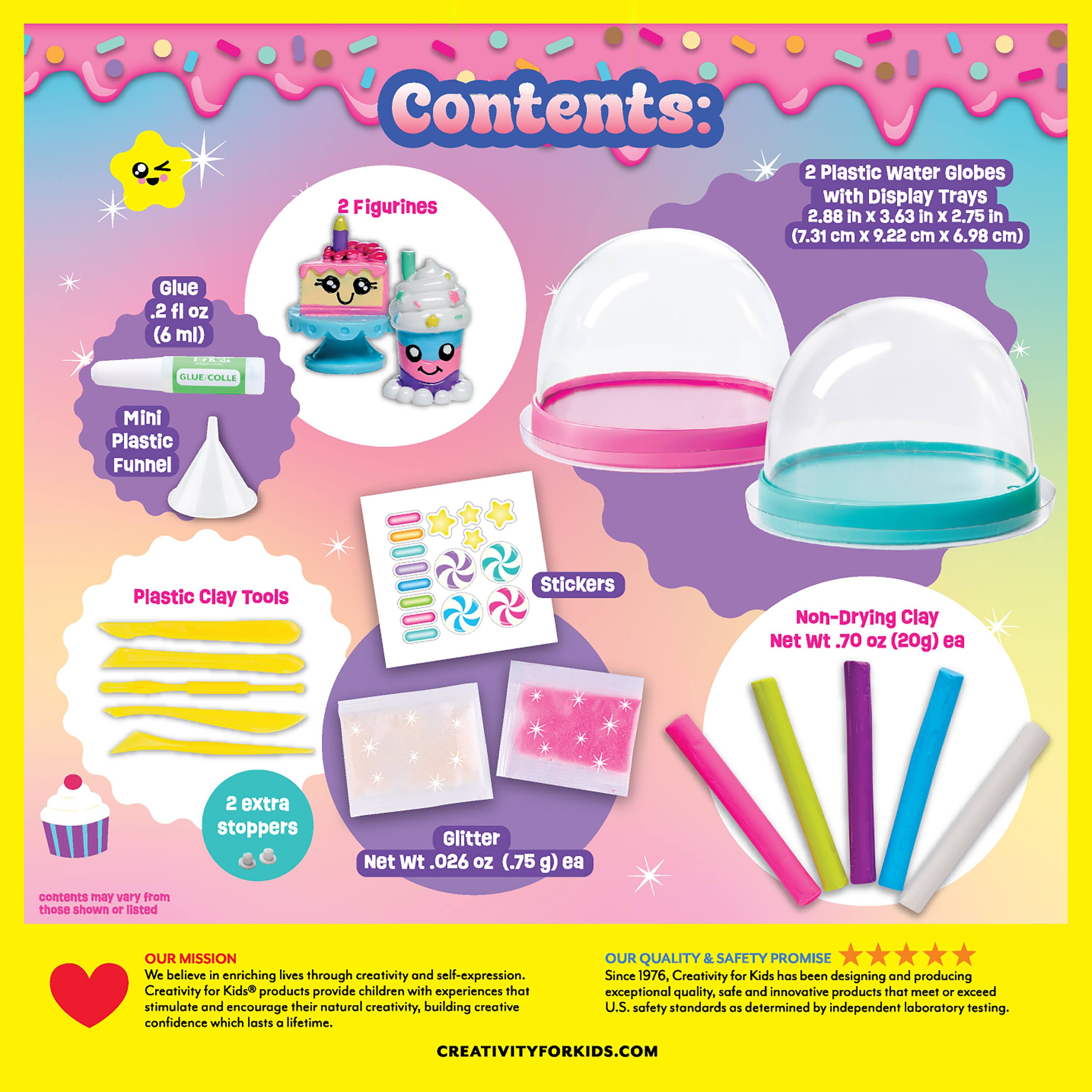 Creativity for Kids Make Your Own Water Globes Sweets Set