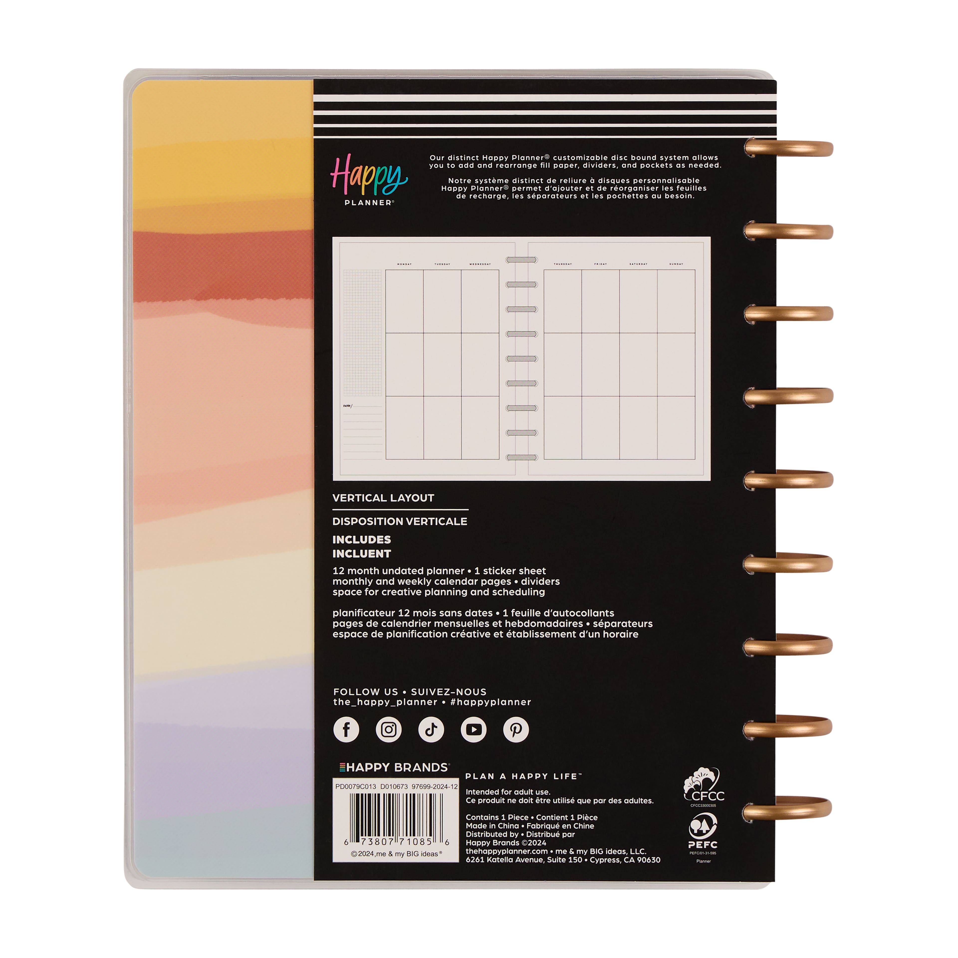 The Classic Happy Planner&#xAE; Serene Shapes
