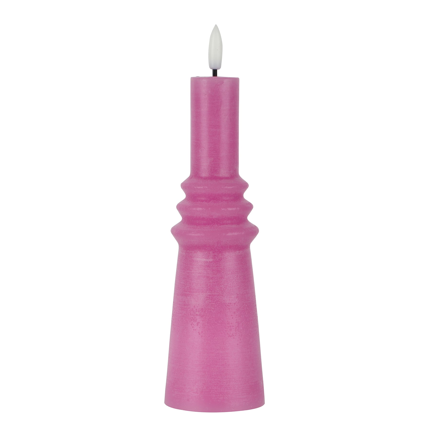 8&#x22; Rustic Taper LED Wax Candle by Ashland&#xAE;