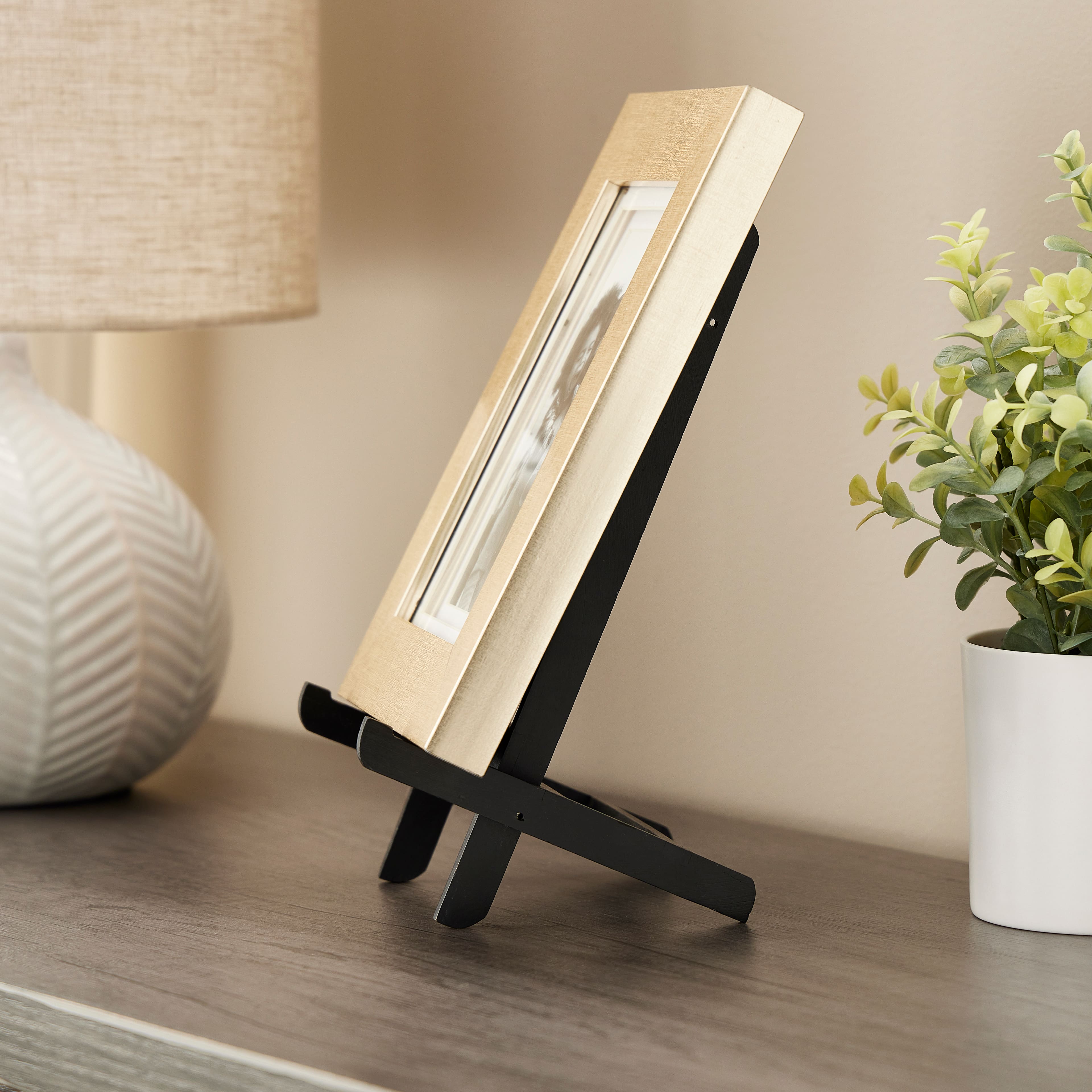 Black Mission Style Easel By Studio D&#xE9;cor&#xAE;