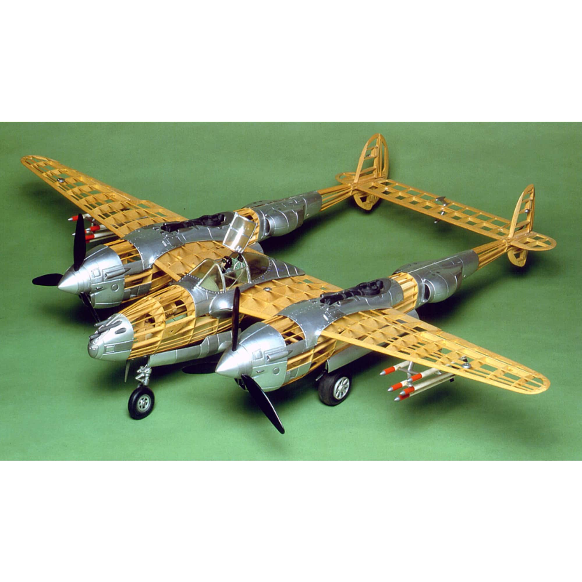k*3様 Guillow's Lockheed P-38L Lightning P38 Lightning - Paul K. Guillow, Inc.