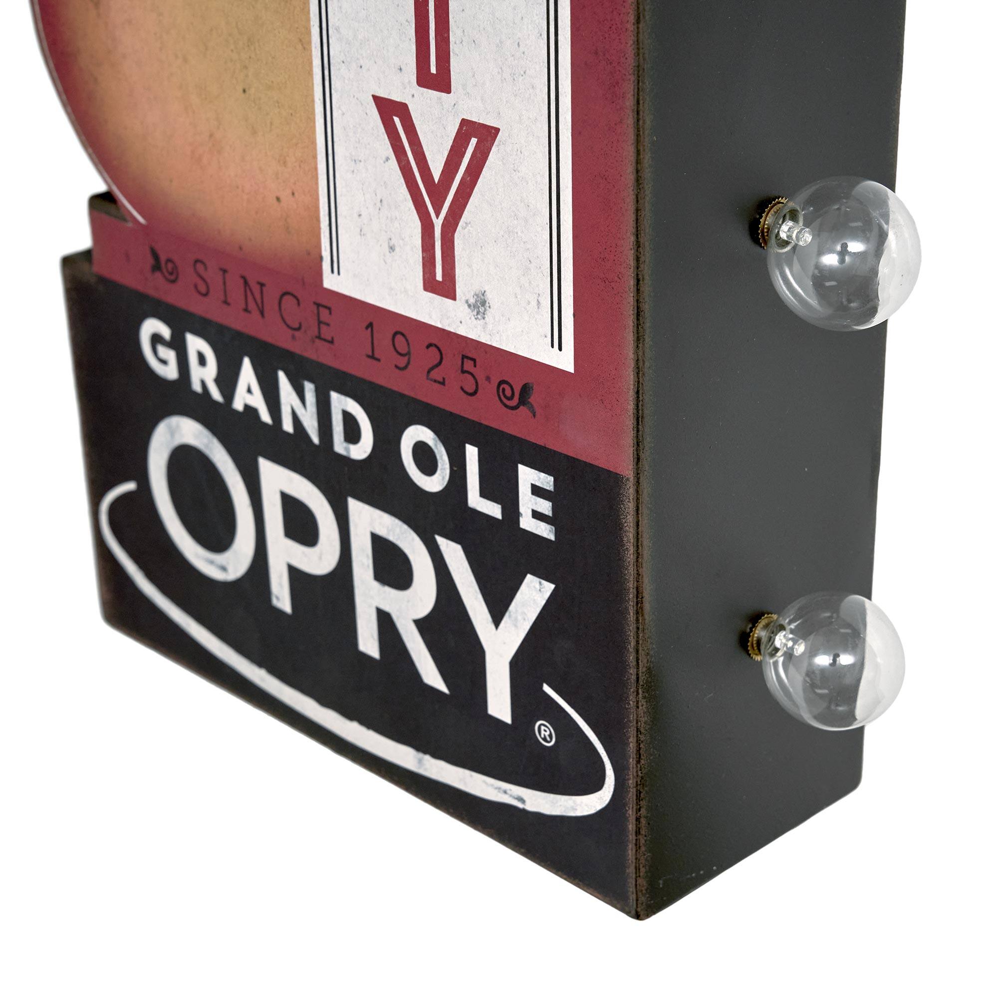American Art Decor Grand Ole Opry LED Marquee Sign - 30.1" H x 12.4" L