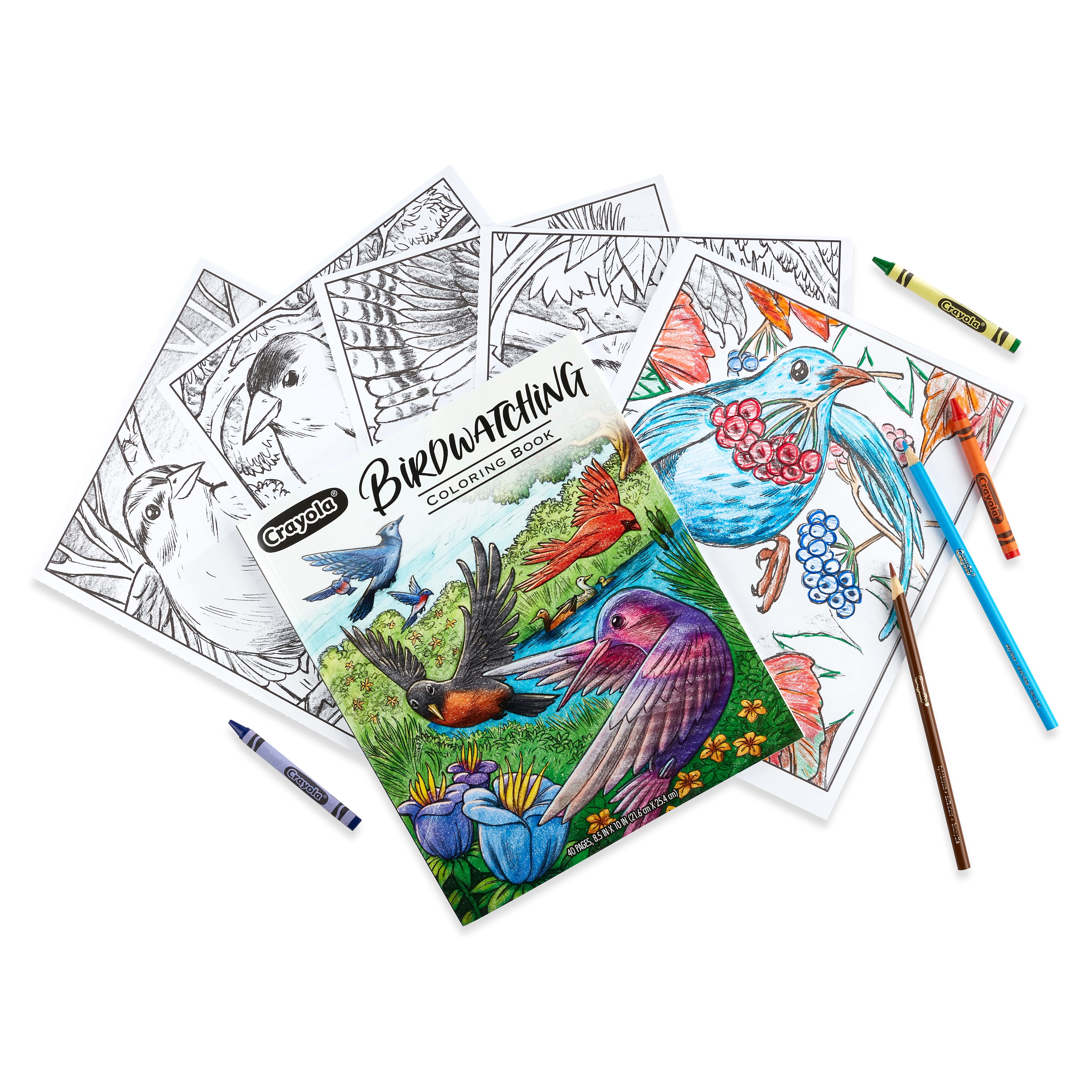 Crayola&#xAE; Bird Watching Coloring Book