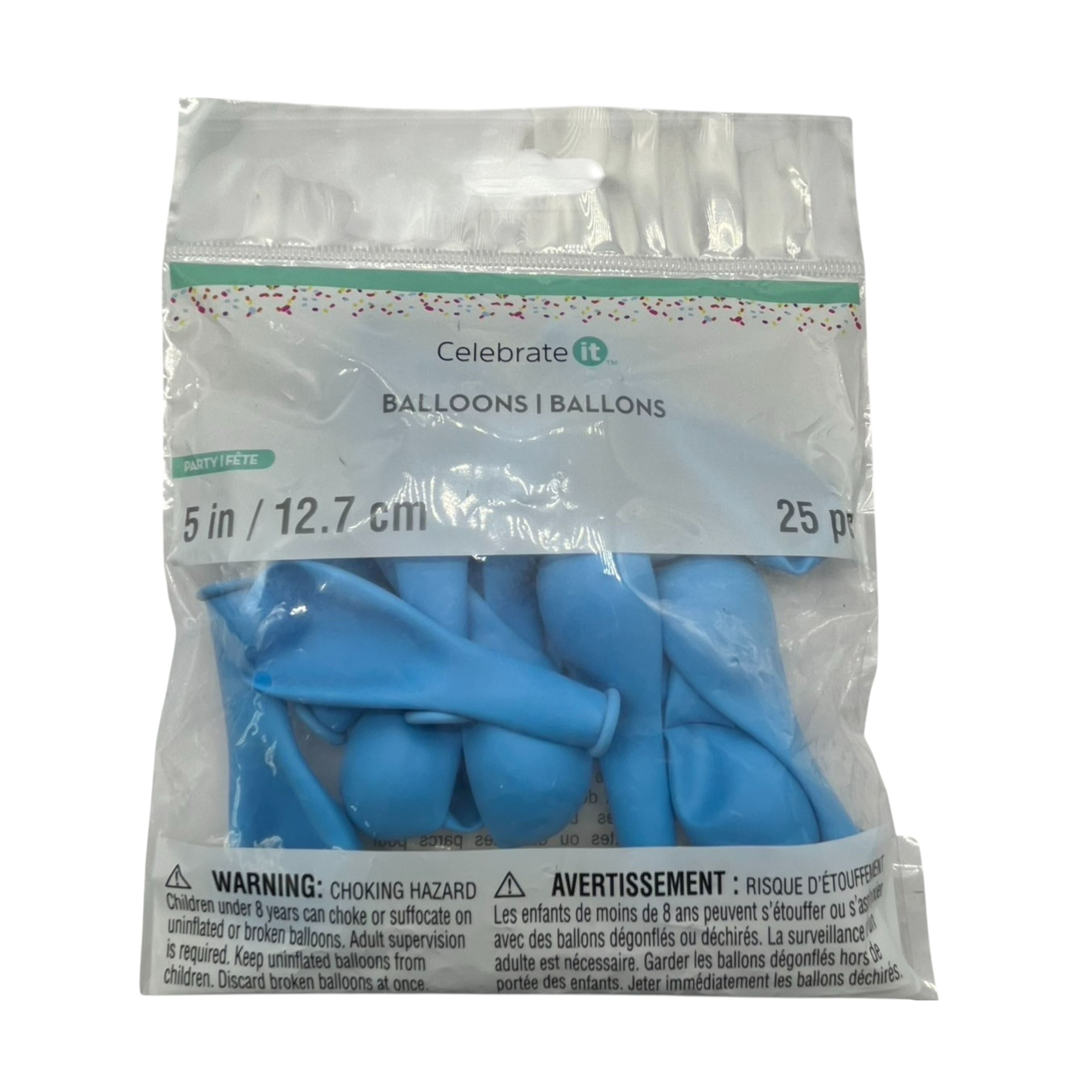 24 Packs: 25 ct. (600 total) 5" Solid Latex Balloons by Celebrate It™