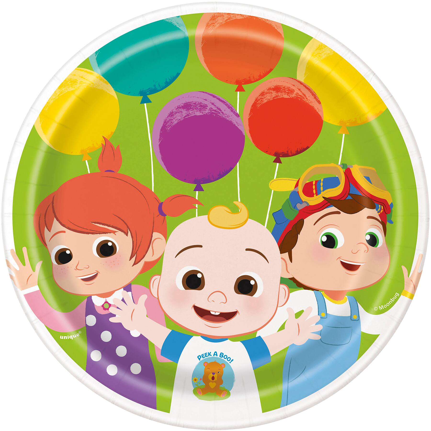 Cocomelon Cake Plates | Cocomelon Party Supplies