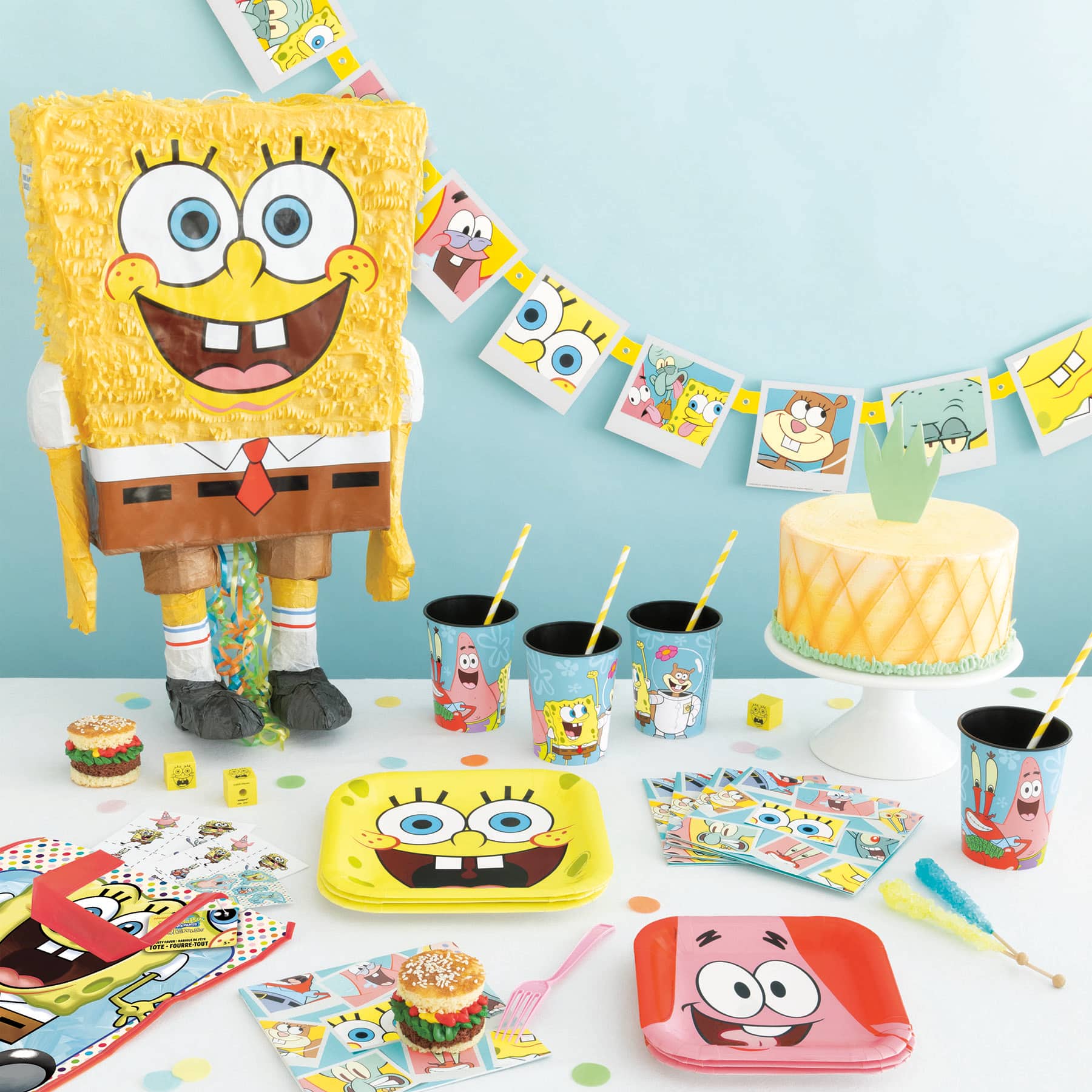 SpongeBob SquarePants Party Banner | SpongeBob Party Supplies