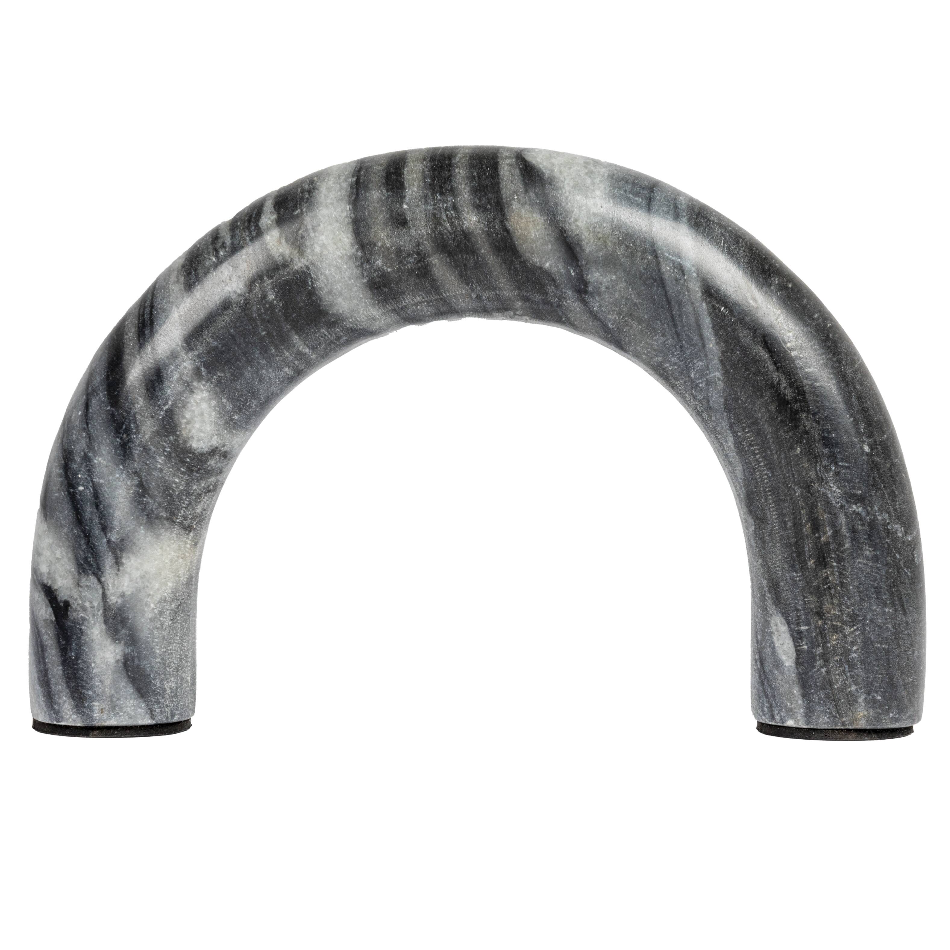 Hello Honey® 5" Gray Marble Arch Tabletop Shelf Décor