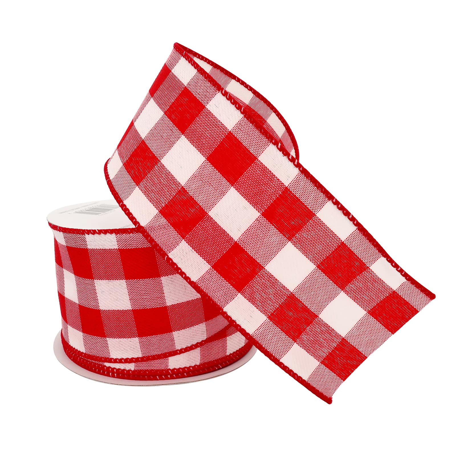 12 Pack: 2.5" x 8.3yd. Wired Gingham Ribbon by Celebrate It™