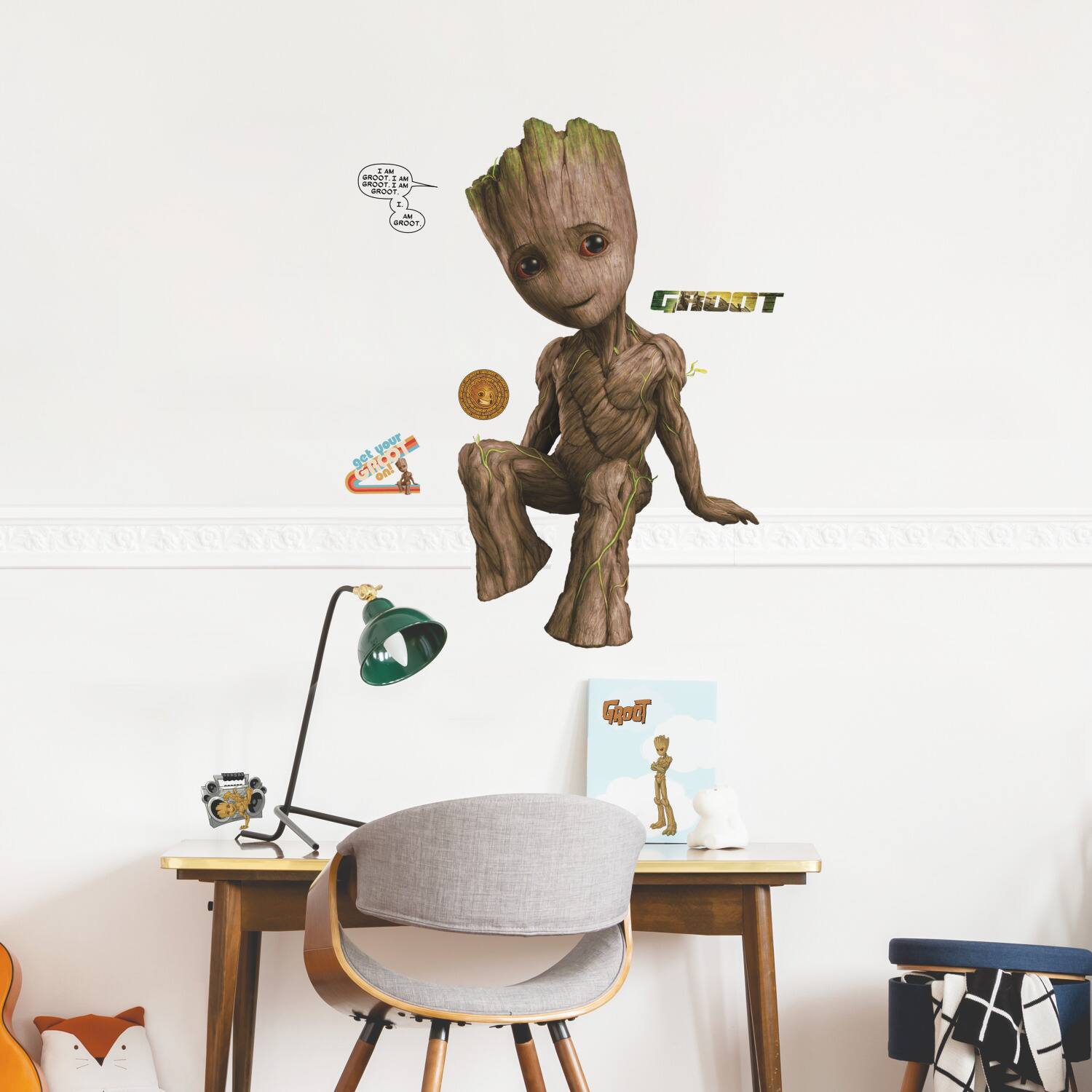 RoomMates Groot Peel & Stick Giant Wall Decal Set