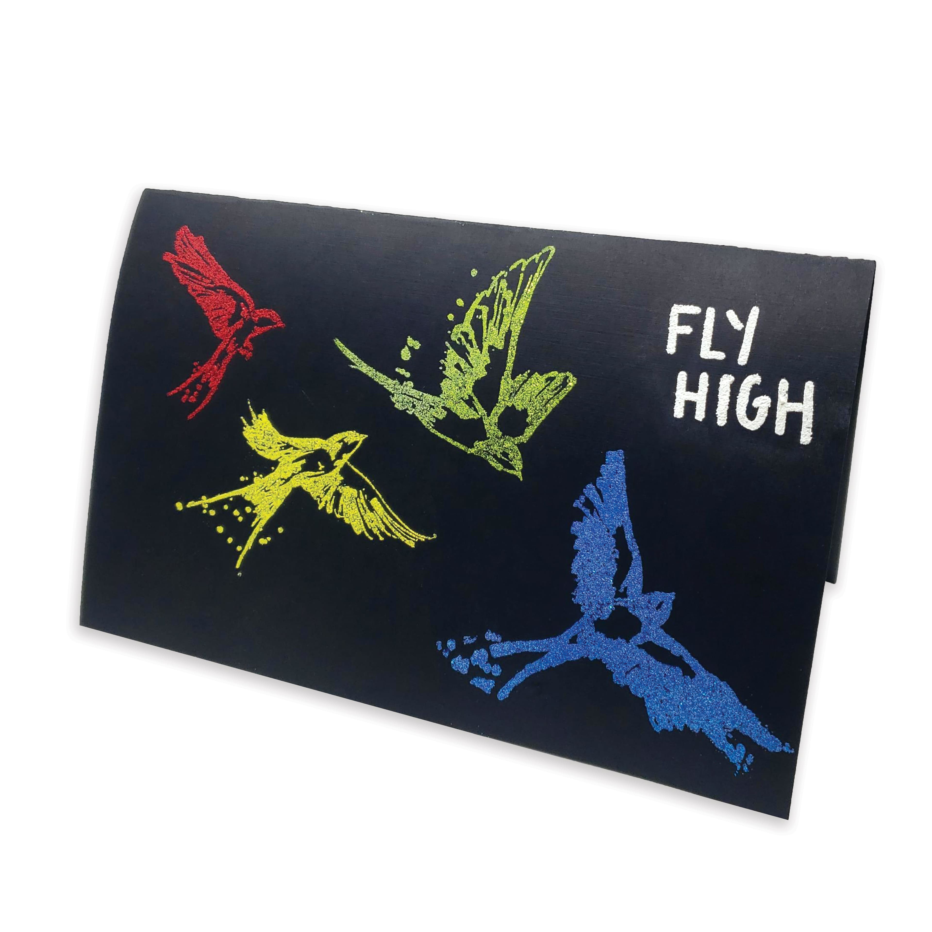 Tim Holtz&#xAE; Distress&#xAE; 8.5&#x22; x 11&#x22; Black Heavystock, 5ct.