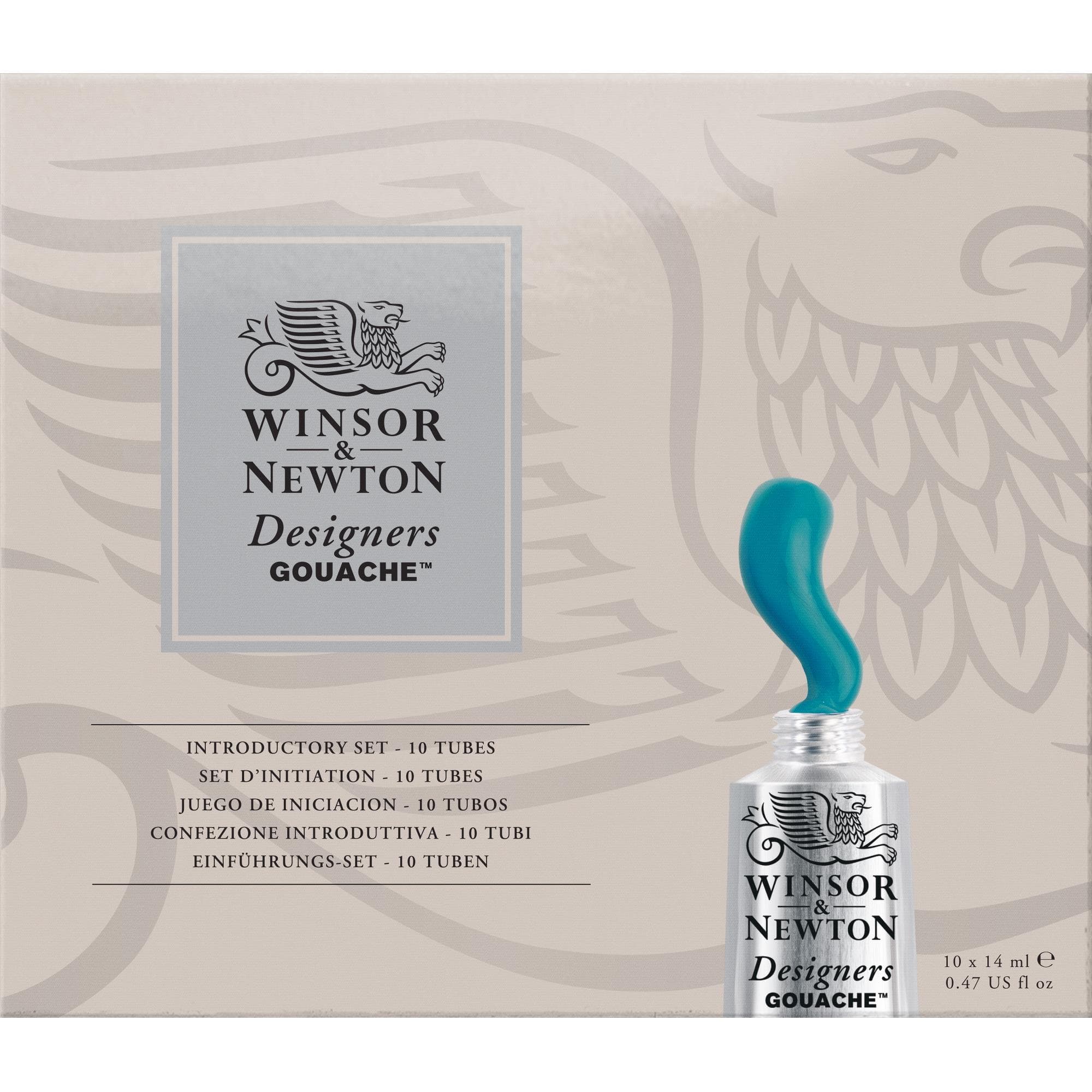 Winsor & Newton® Designers Gouache Introductory 10 Tube Set - 14ml