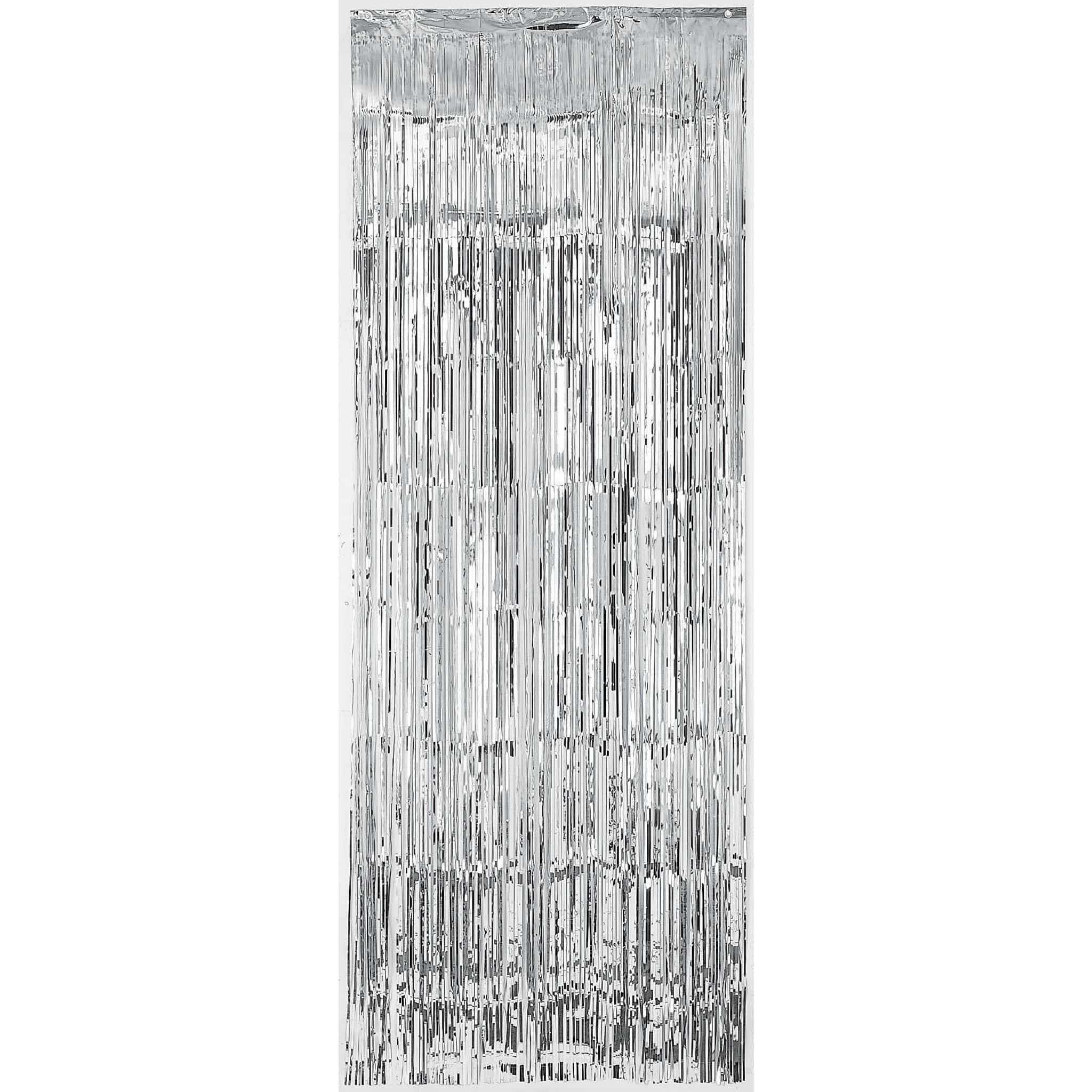 Metallic Foil Curtain, 3ct.