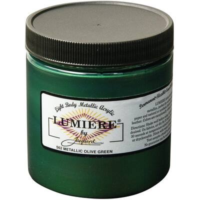 Jacquard Lumiere Metallic Acrylic Paint, 8oz. | Leather Paint | Michaels