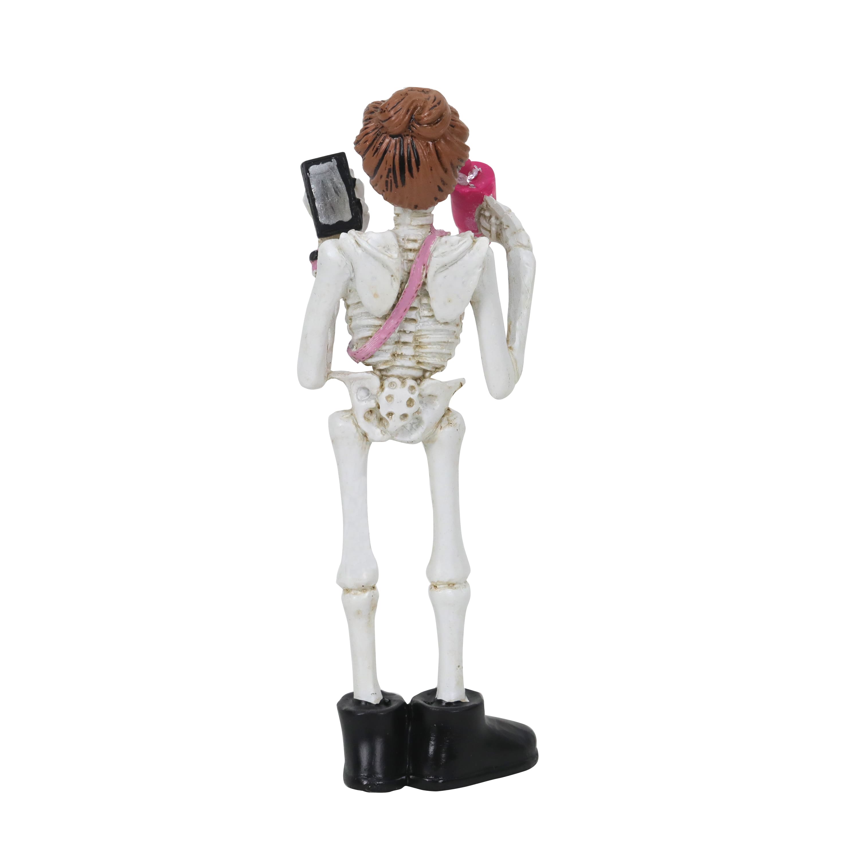 7" Skeleton with Tumbler Tabletop Décor by Ashland®