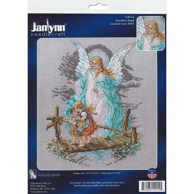 Janlynn® Guardian Angel Counted Cross Stitch Kit