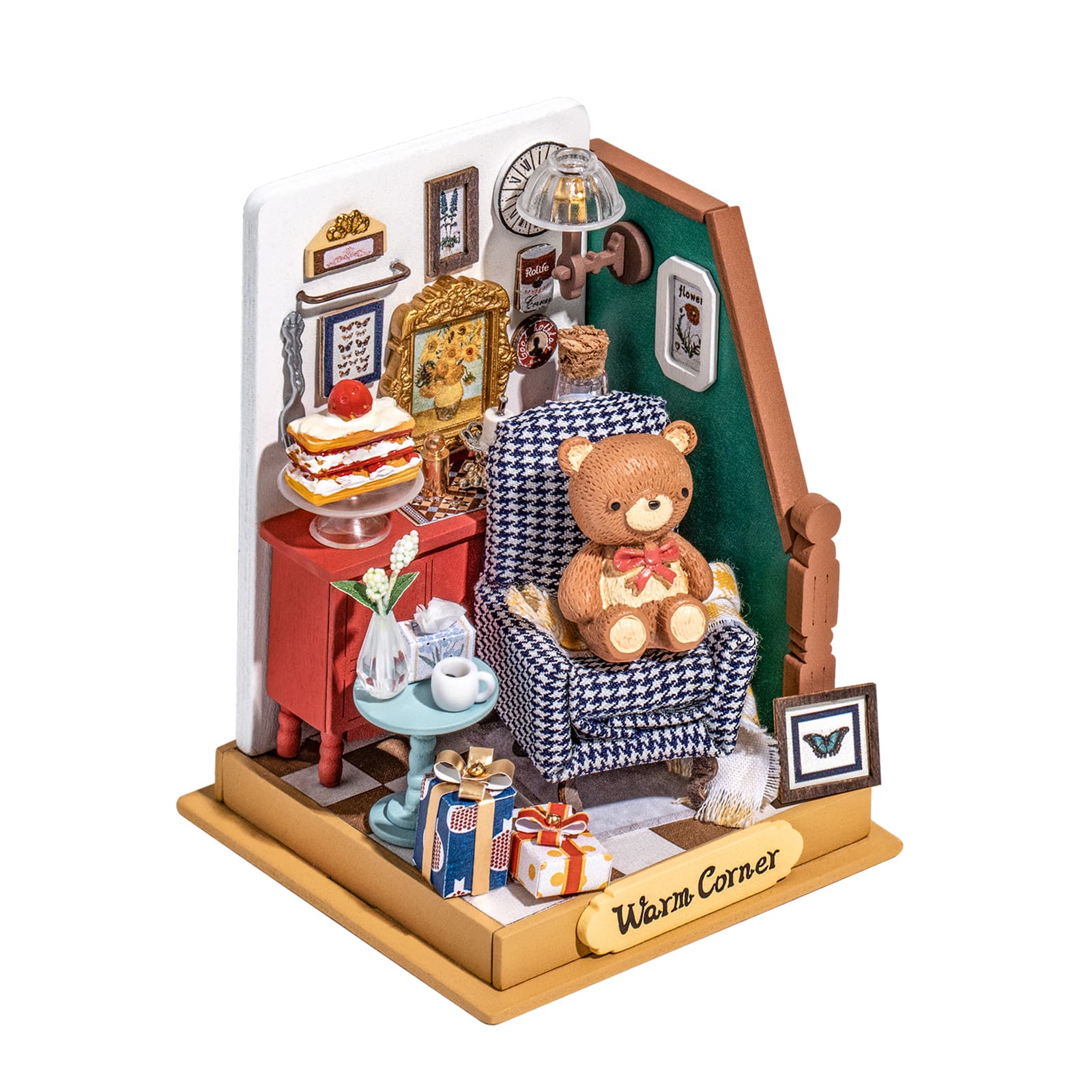 Rolife® Holiday Living Room DIY Miniature Kit