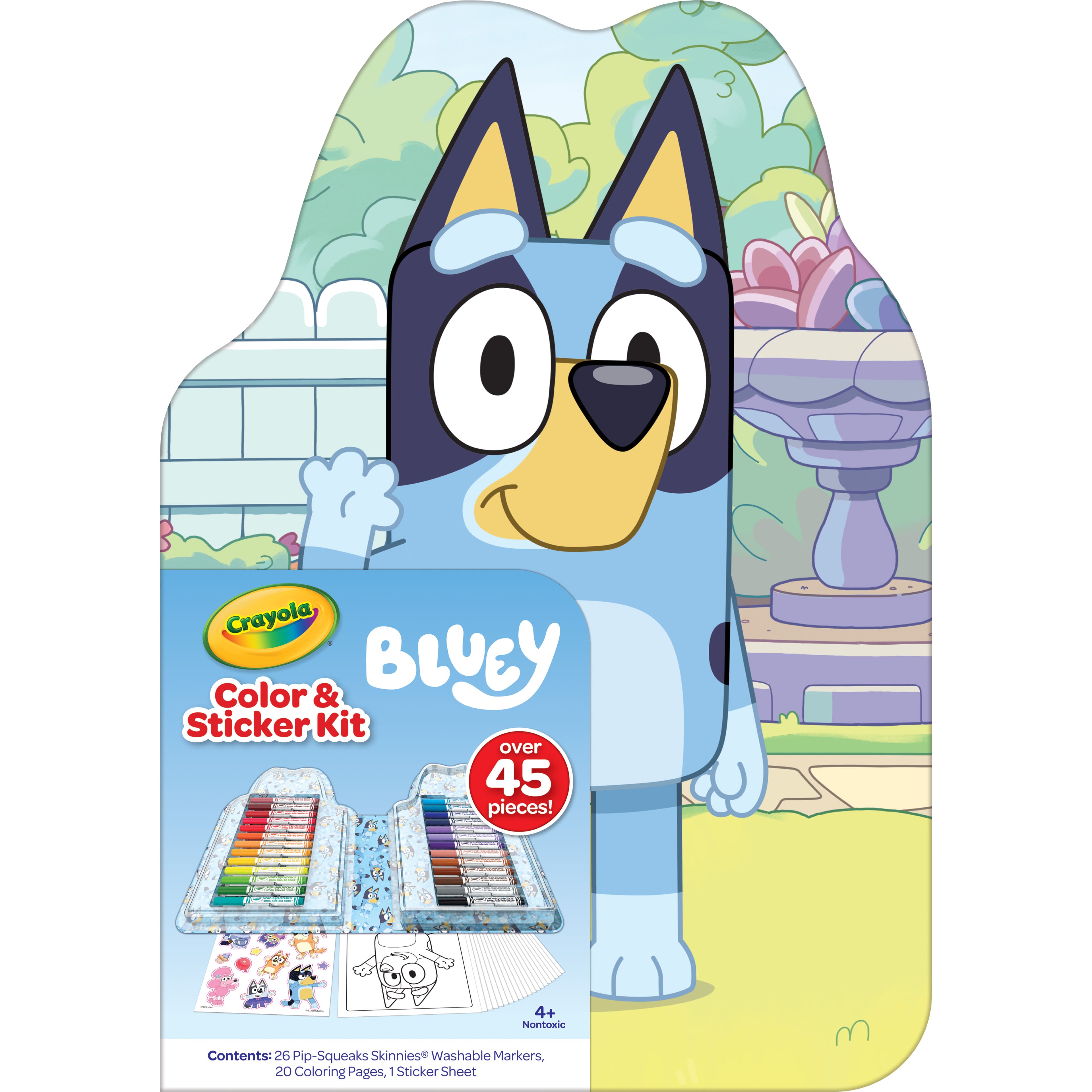 Crayola&#xAE; Bluey Color &#x26; Sticker Kit