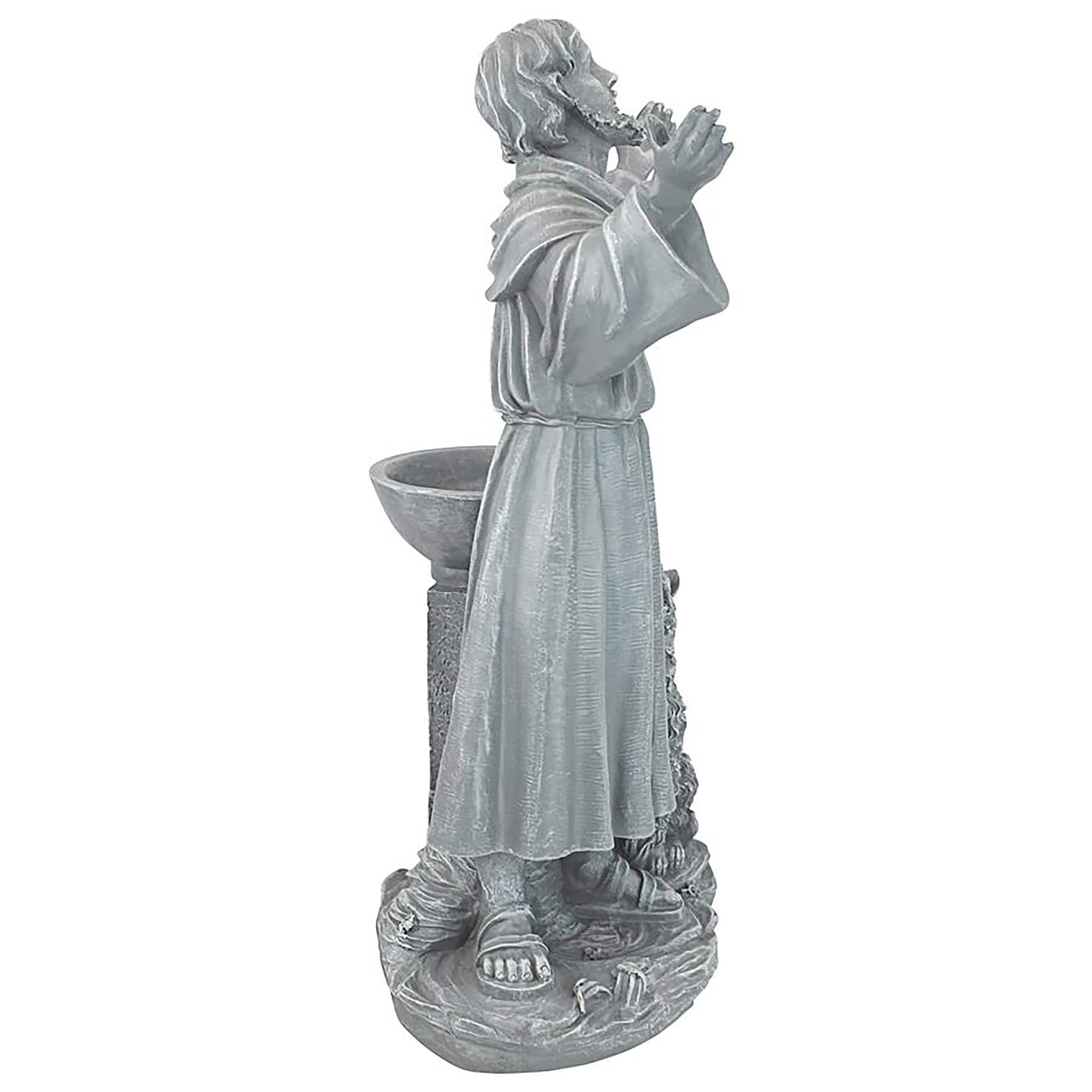 Design Toscano 19&#x22; St. Francis&#x27;s Garden Blessing Sculpture